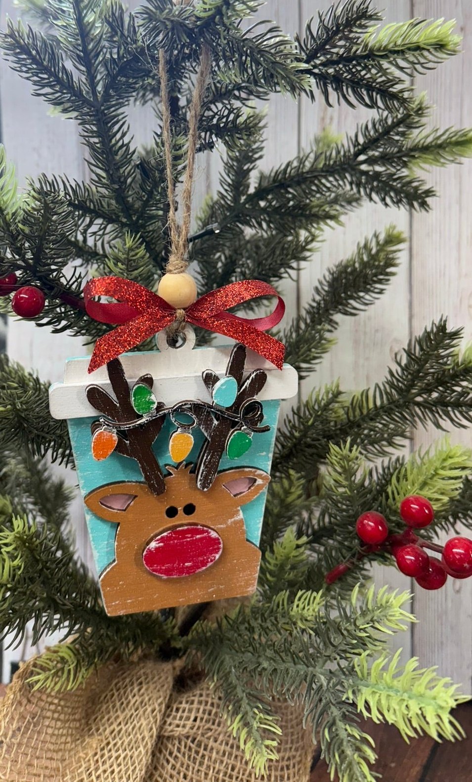 Christmas Latte Ornaments - Nifty Decor & More