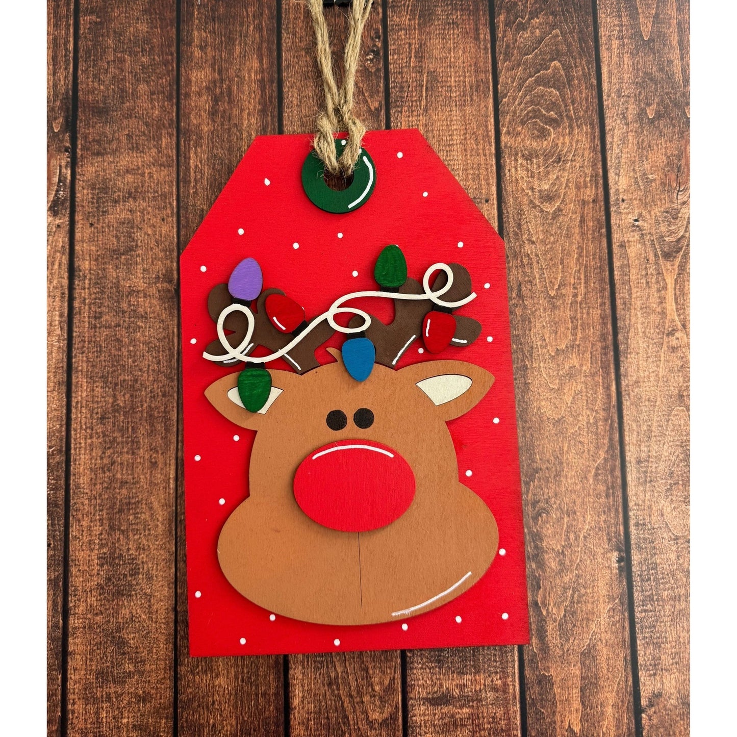 Christmas Tag Sign - Nifty Decor & More