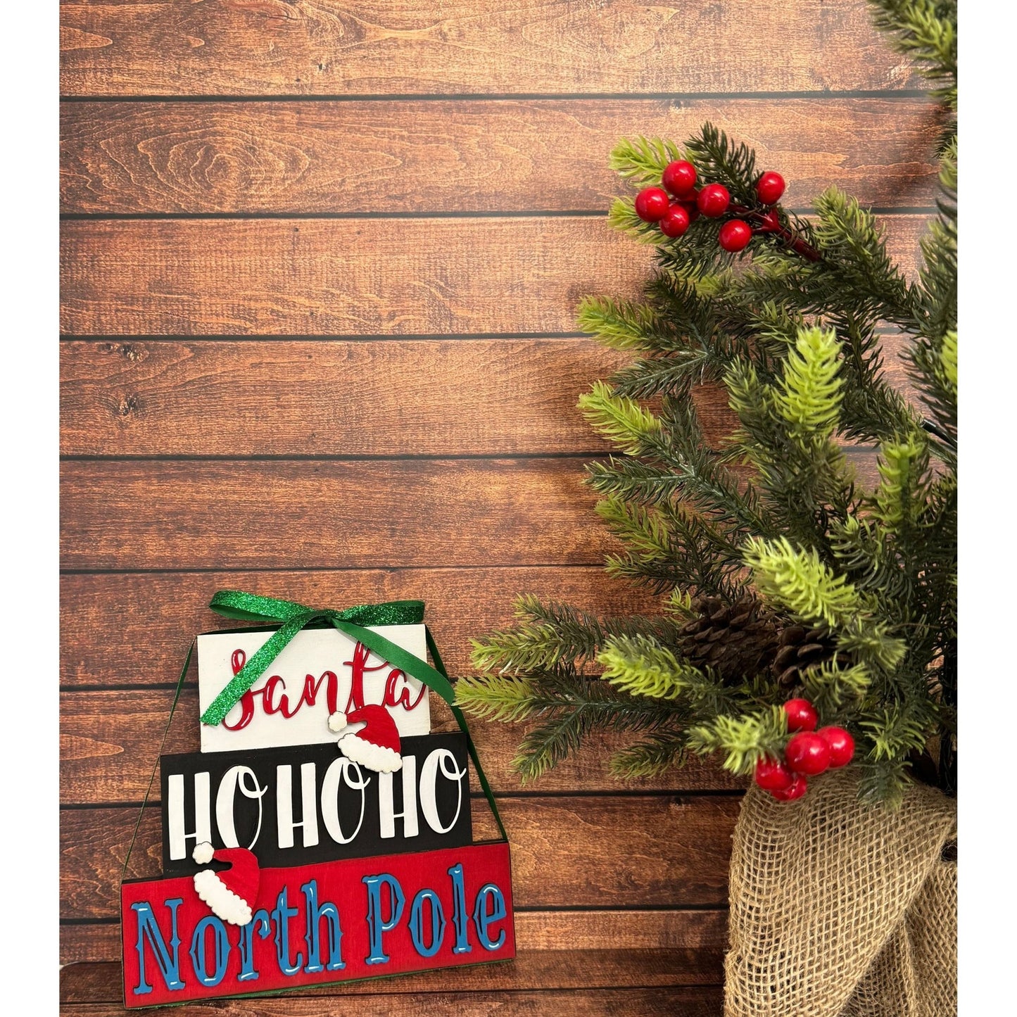 Christmas Word Stackers - Nifty Decor & More