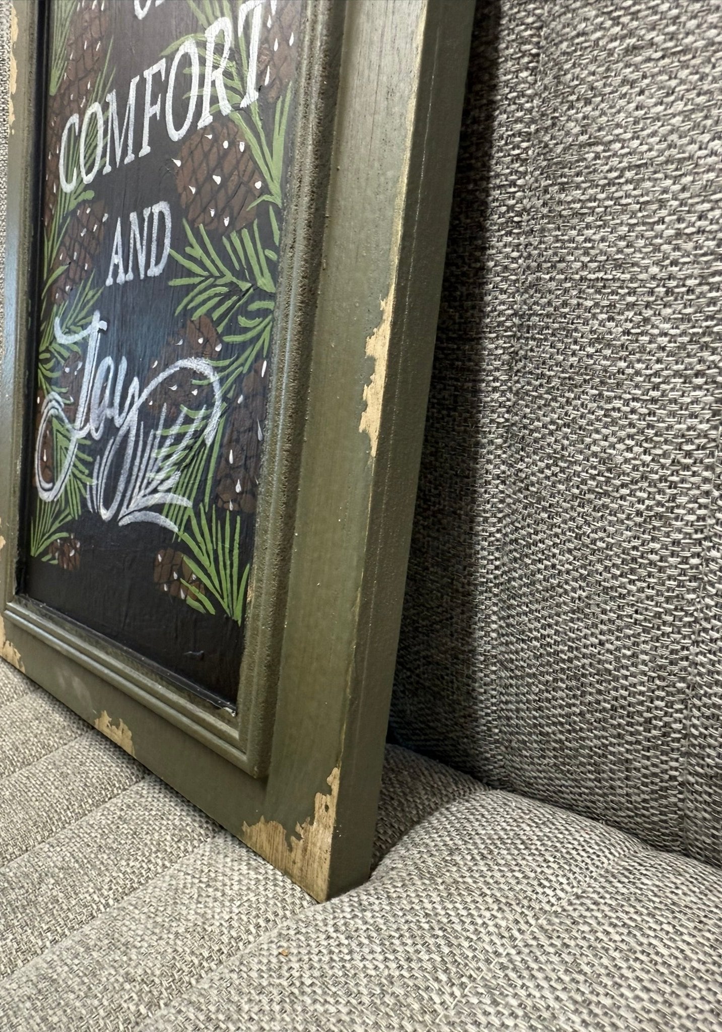 Comfort and Joy Vintage Wall Panel - Nifty Decor & More