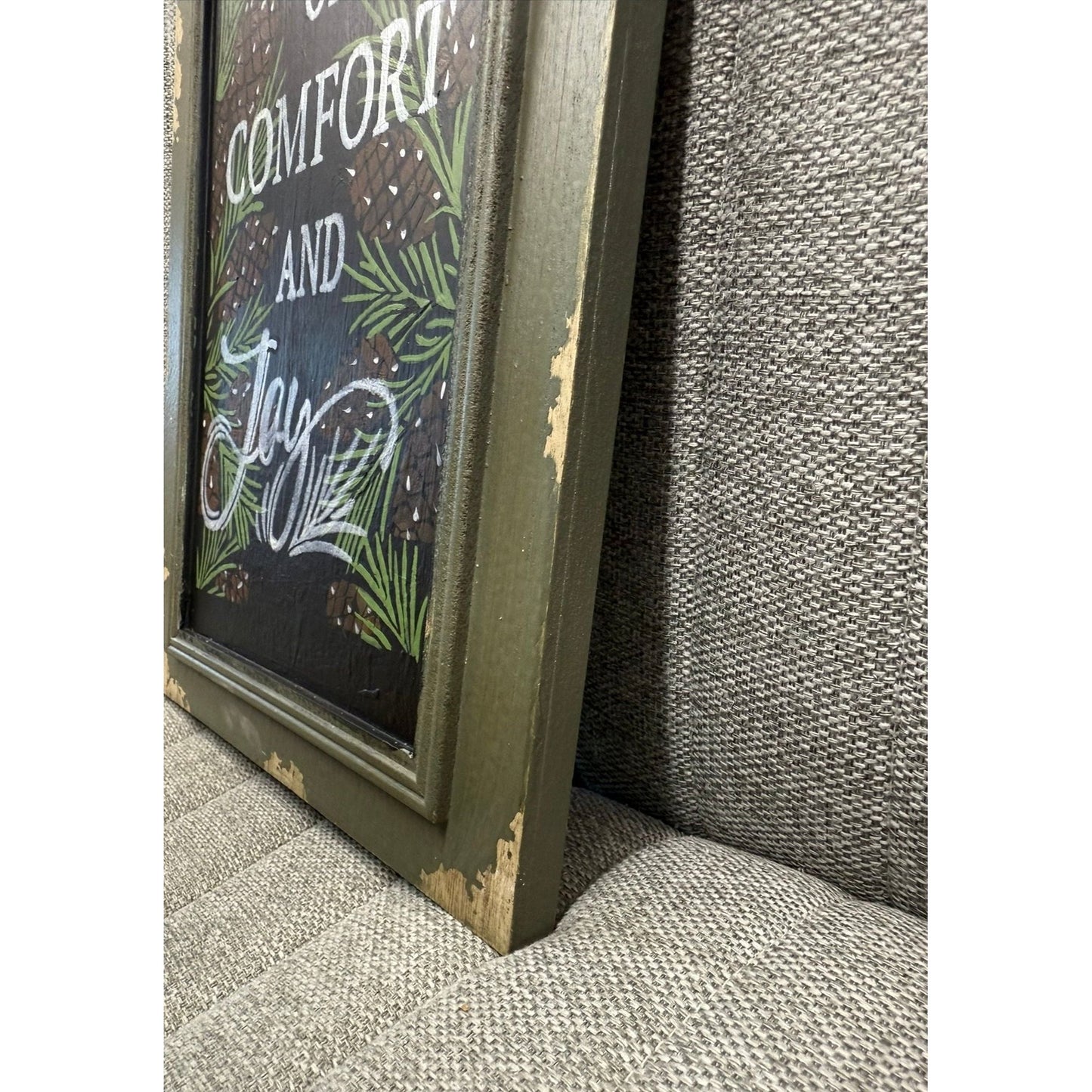 Comfort and Joy Vintage Wall Panel - Nifty Decor & More