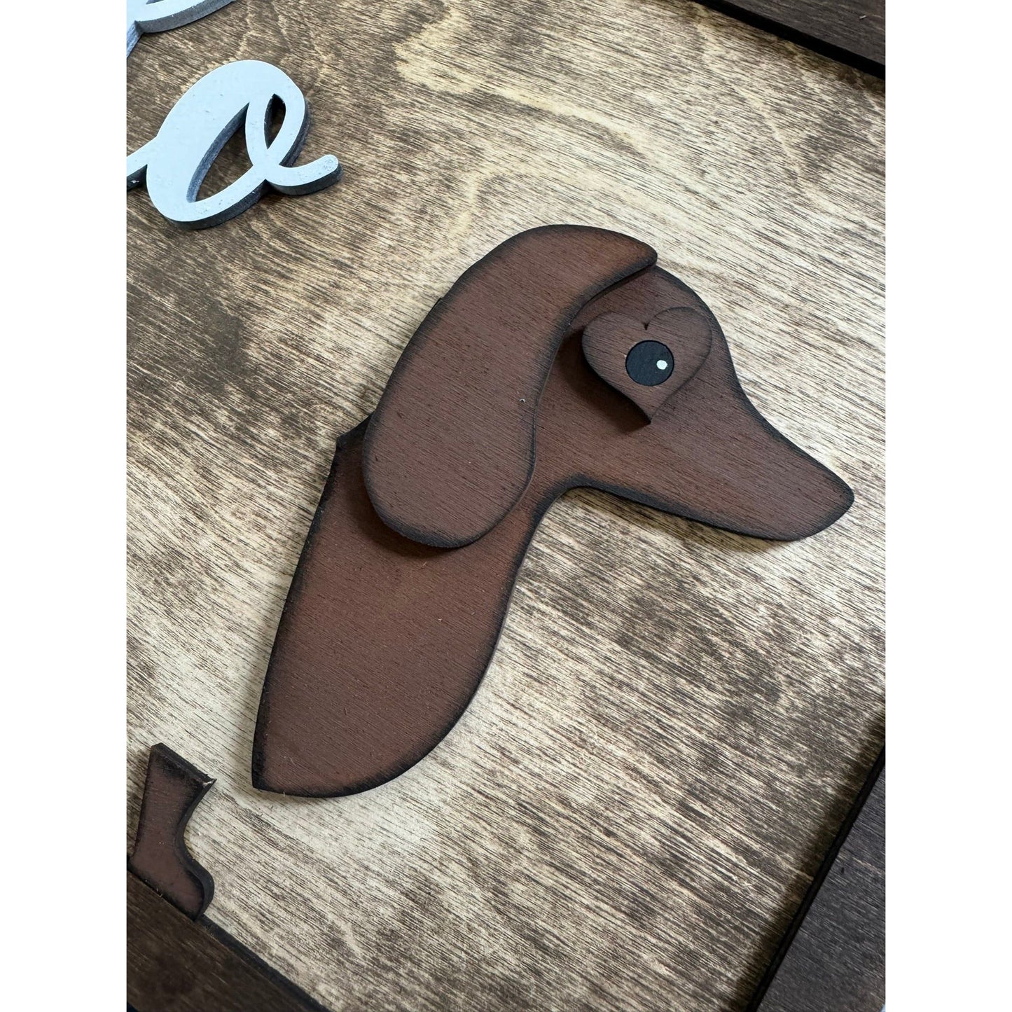 Dachshund Seasonal Interchangeable Sign