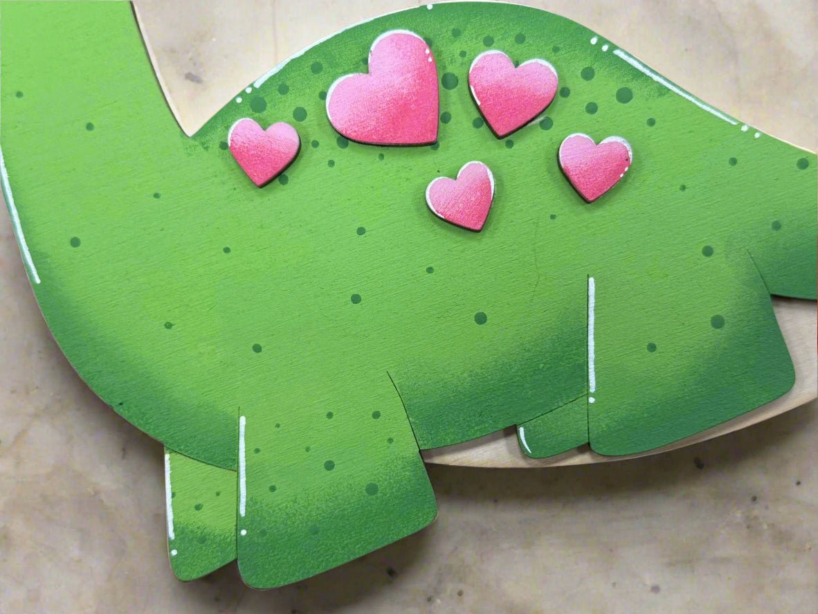 Dinosaur Valentine Hanger
