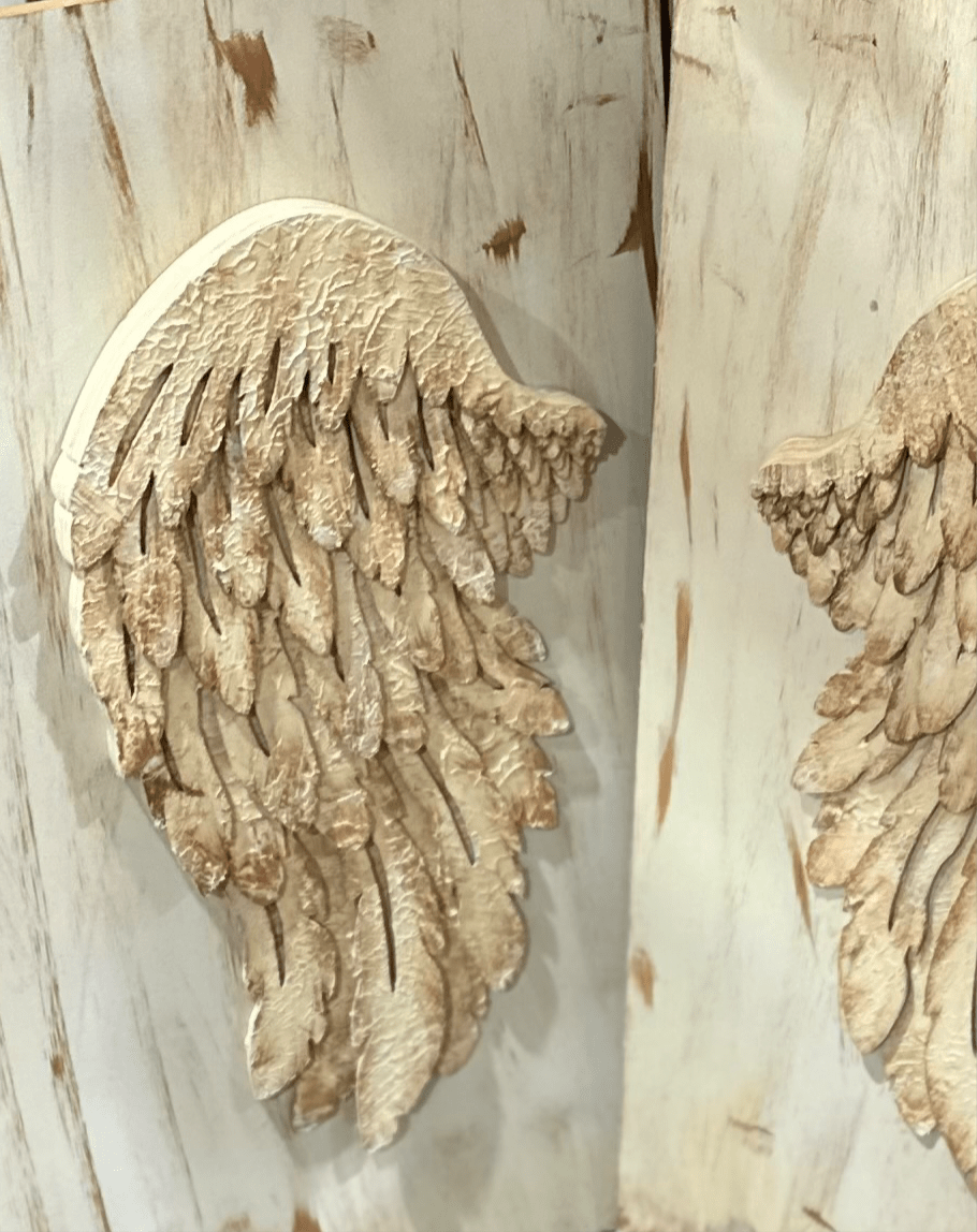 Distressed Feather Wing Wall Panels