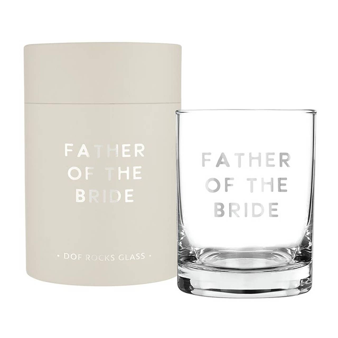 DOF Glass Rocks Tumblers
