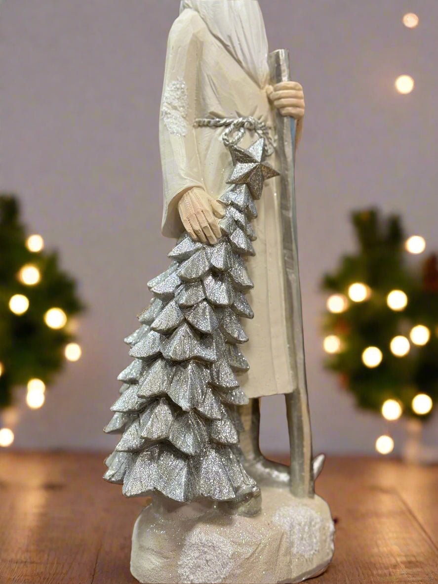 Elegant Christmas Light Up Santa - Nifty Decor & More