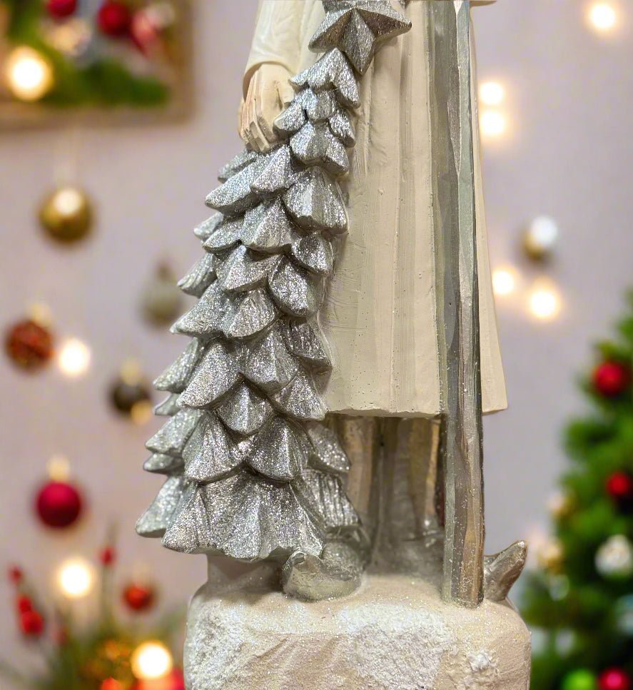 Elegant Christmas Light Up Santa - Nifty Decor & More