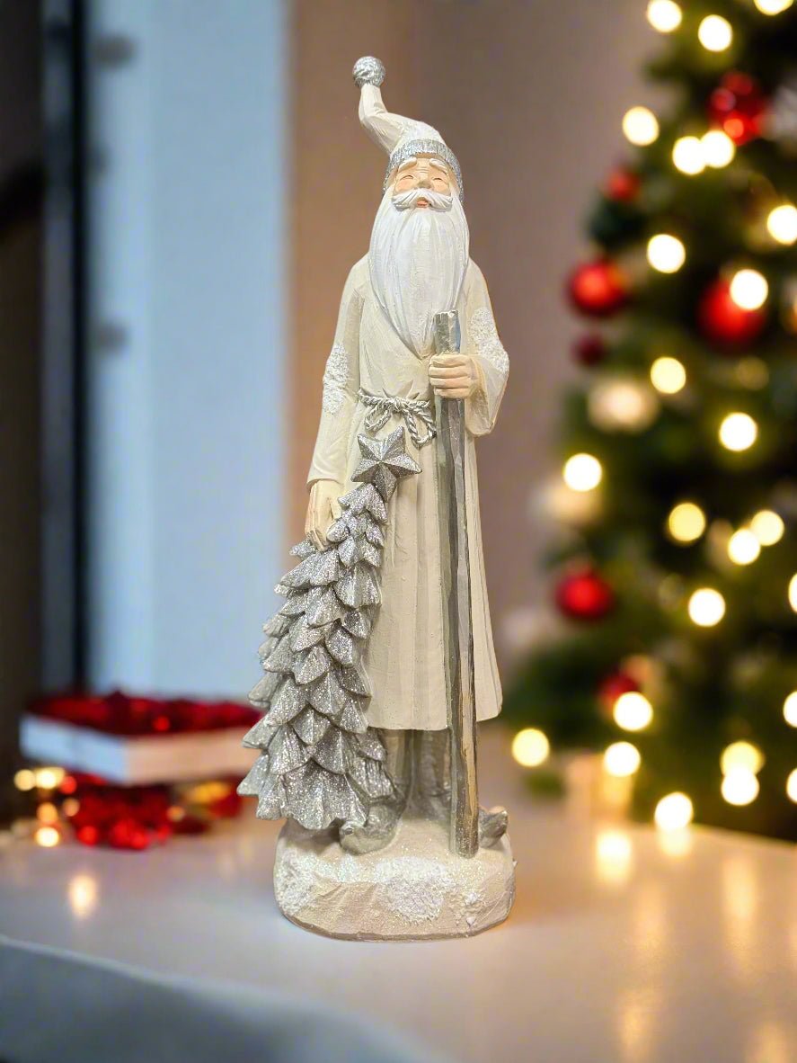 Elegant Christmas Light Up Santa - Nifty Decor & More