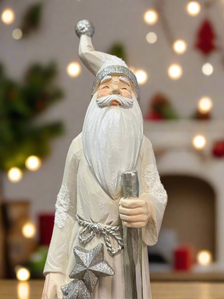 Elegant Christmas Light Up Santa - Nifty Decor & More