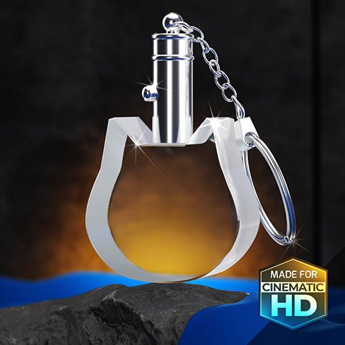 Engraved Crystal Cat Keychain - Nifty Decor & More