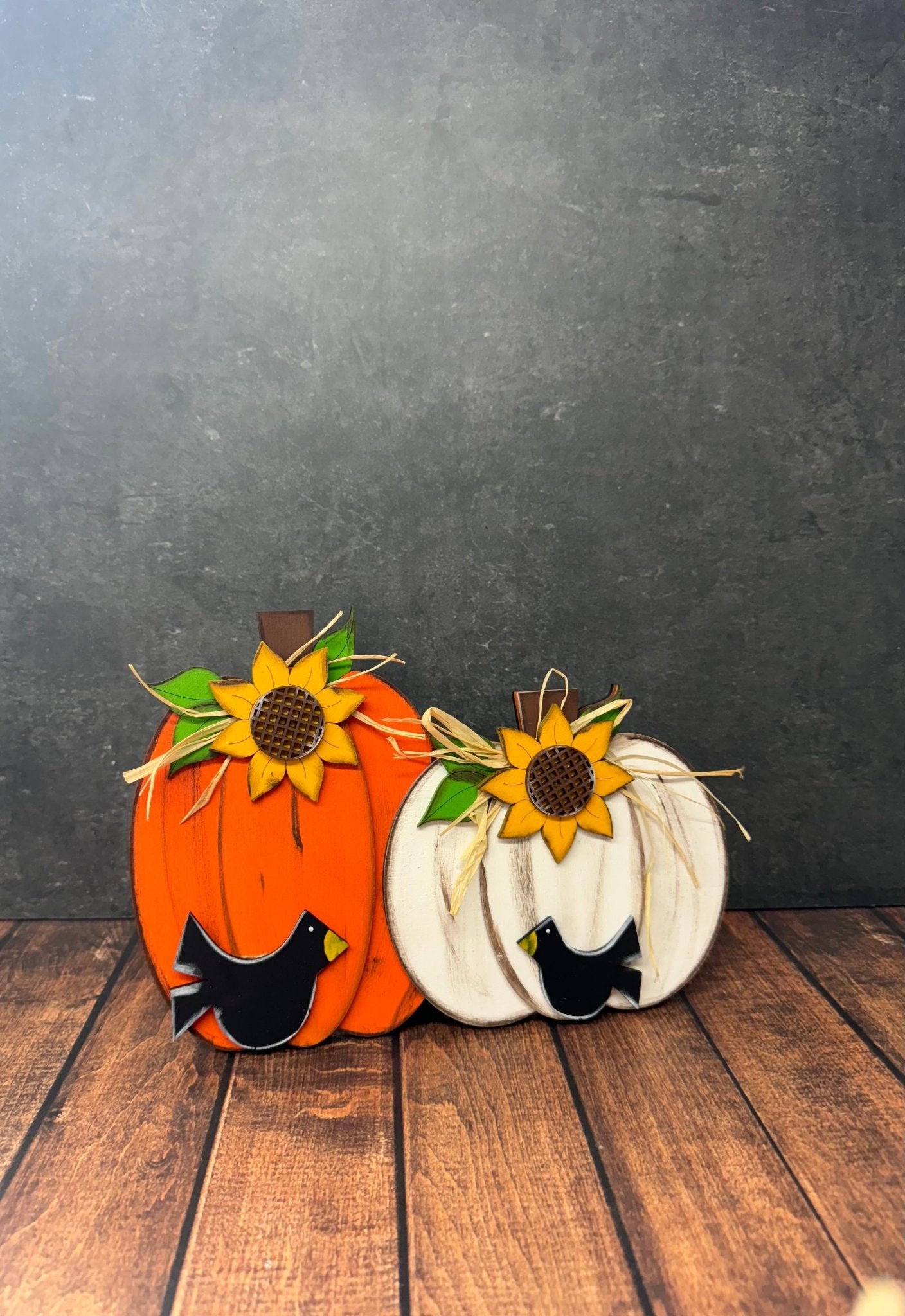 Fall Pumpkins & Crows