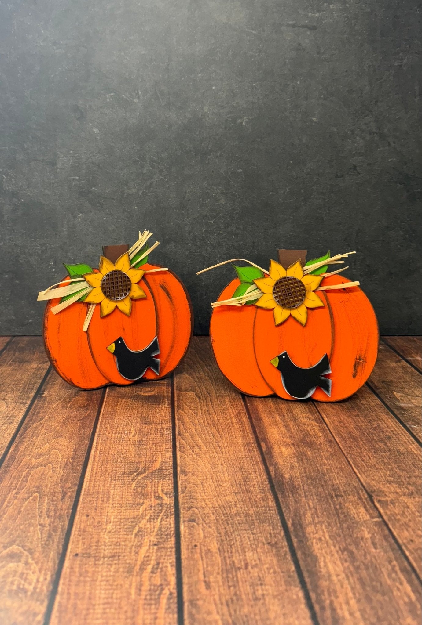 Fall Pumpkins & Crows