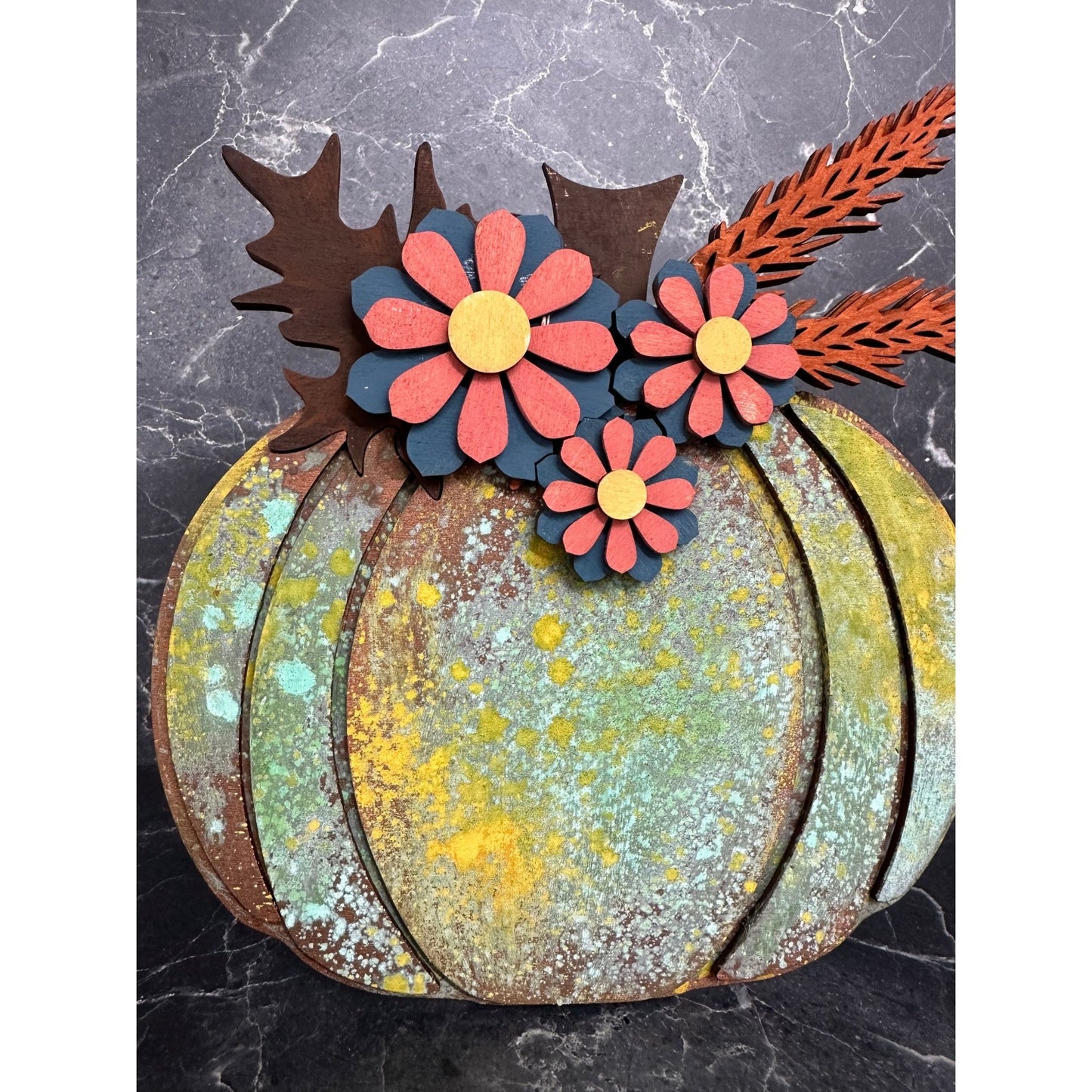 Fall Sunflower Pumpkins - Nifty Decor & More