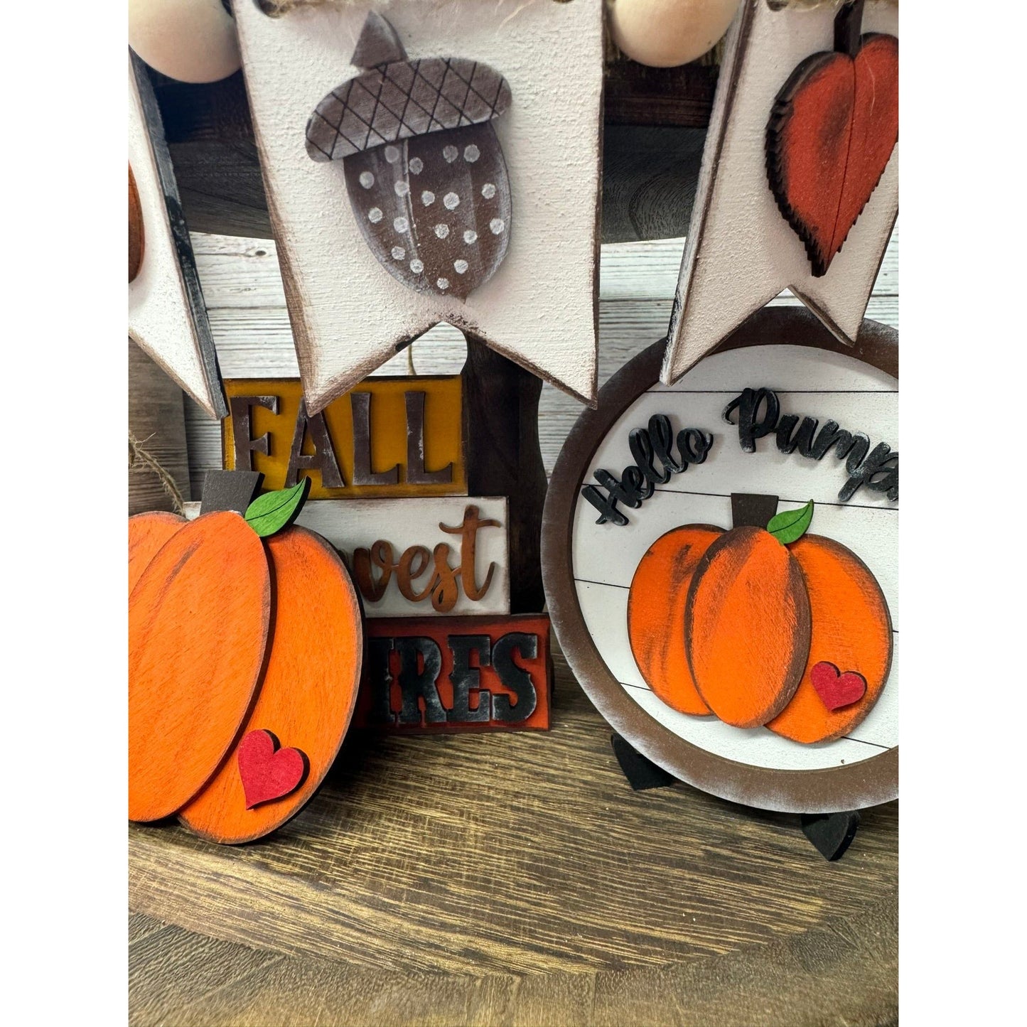 Fall Tiered Tray Tiered Tray