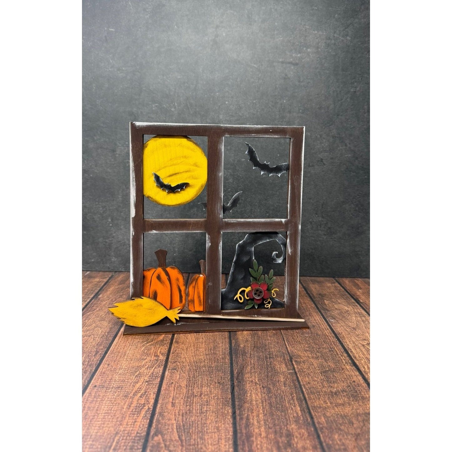 Fall Window Scene