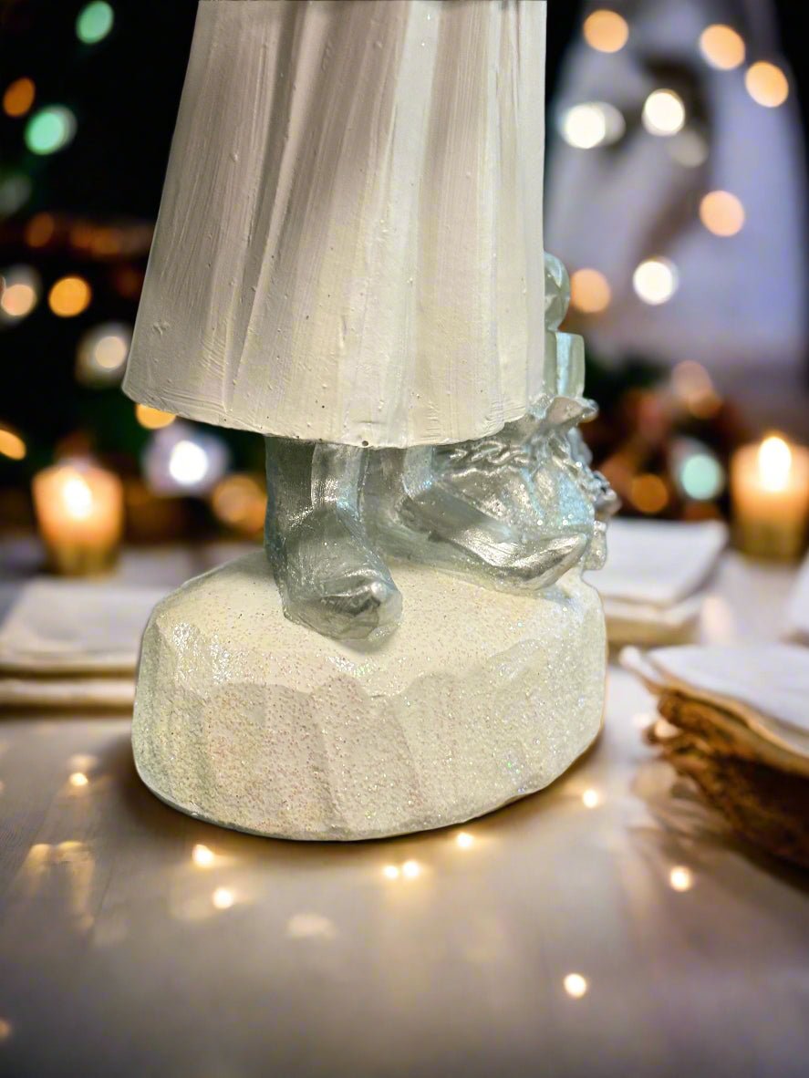 Fancy Christmas Light Up Santa - Nifty Decor & More