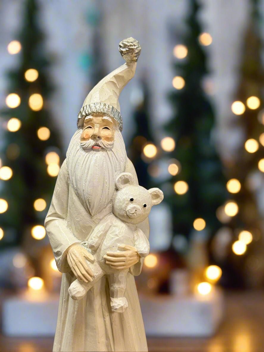 Fancy Christmas Light Up Santa - Nifty Decor & More