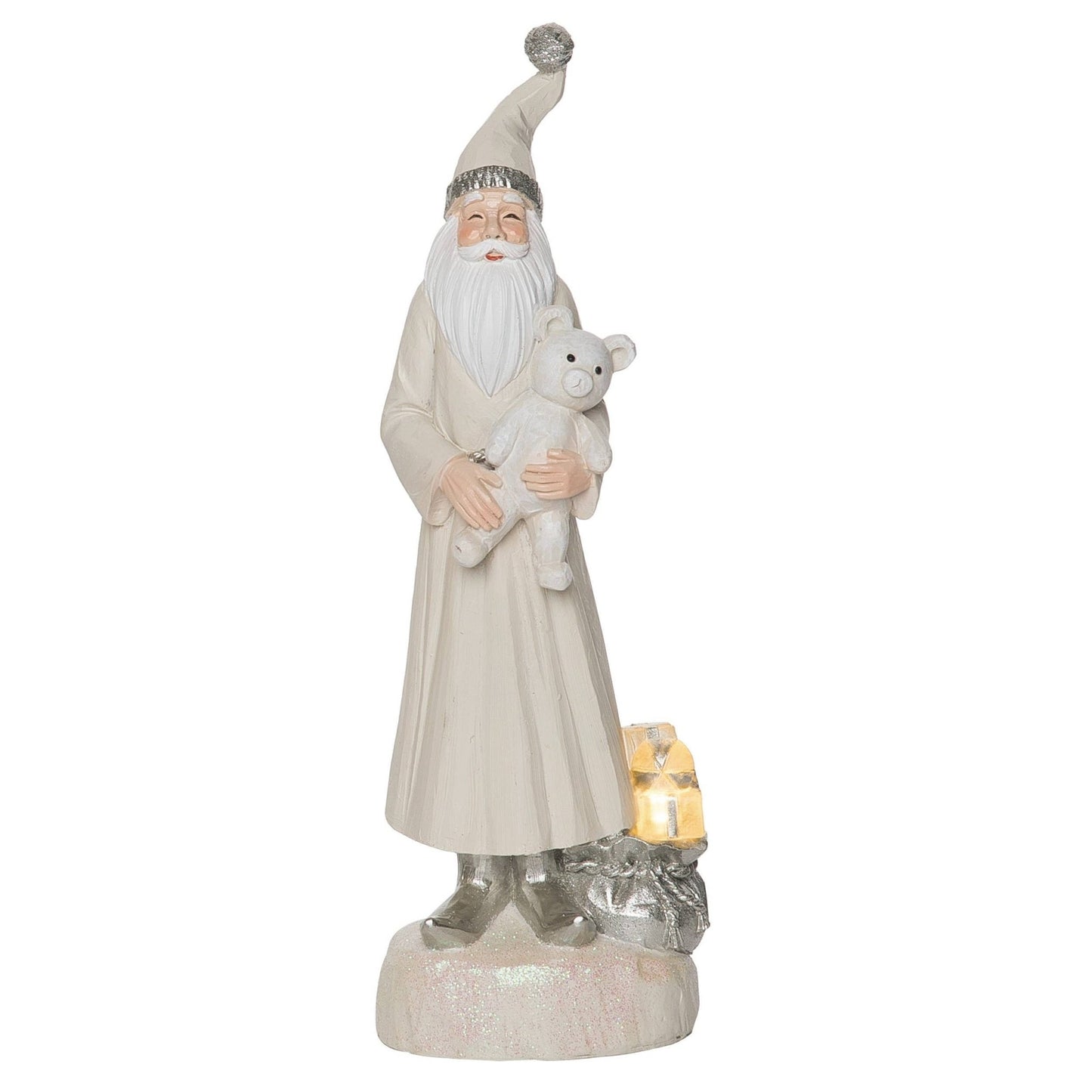 Fancy Christmas Light Up Santa - Nifty Decor & More