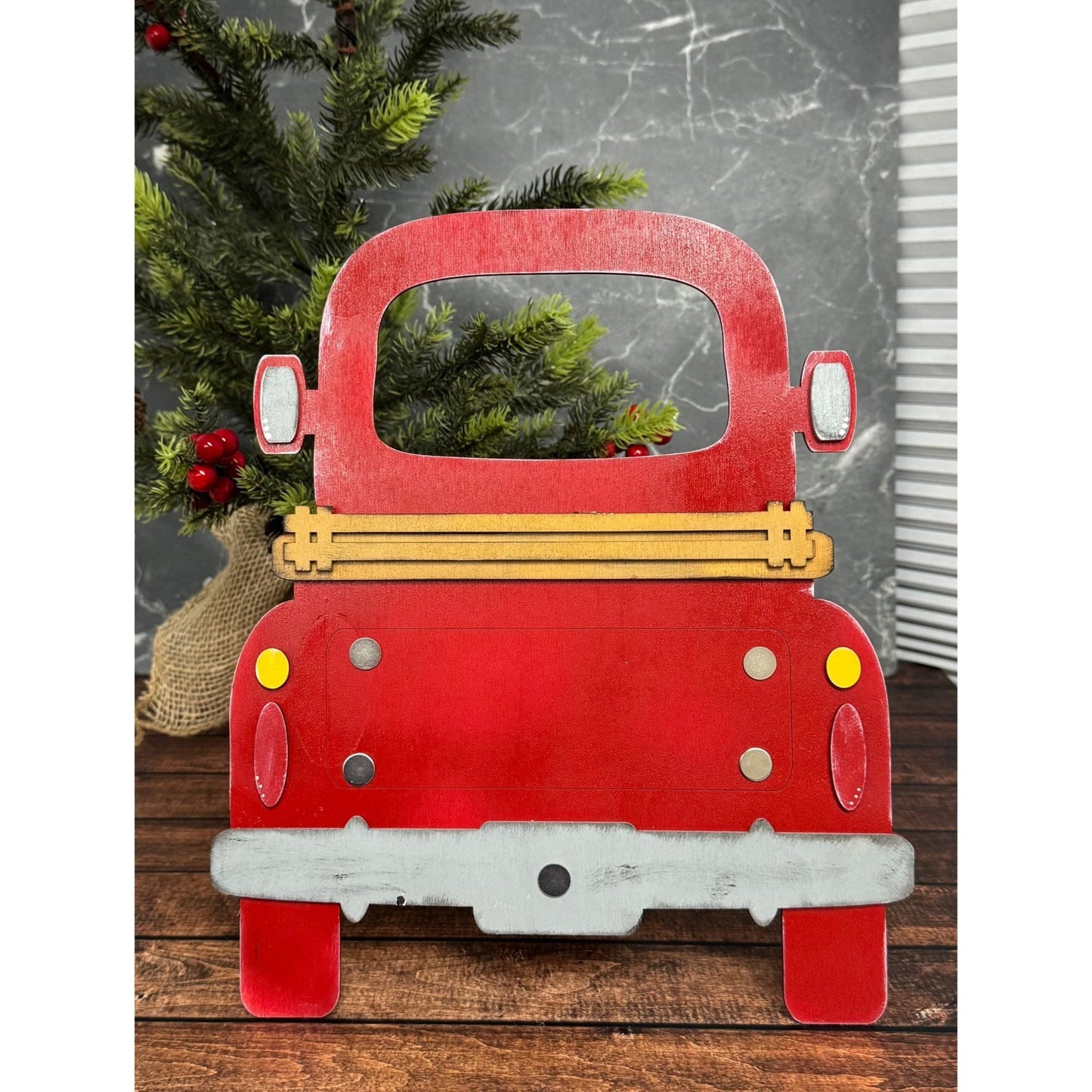Farmhouse Truck Interchangeable - EXTRA TRUCK Interchangeable Truck Red