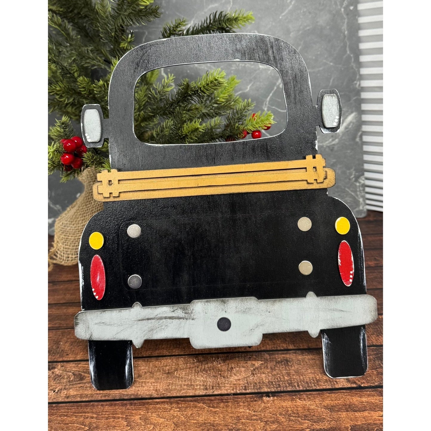Farmhouse Truck Interchangeable - EXTRA TRUCK Interchangeable Truck Black