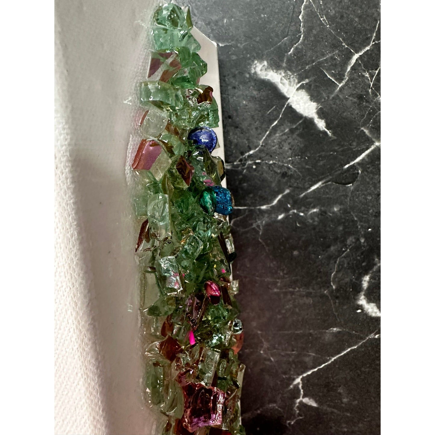Flamingo Christmas Tree Resin Frame - Nifty Decor & More