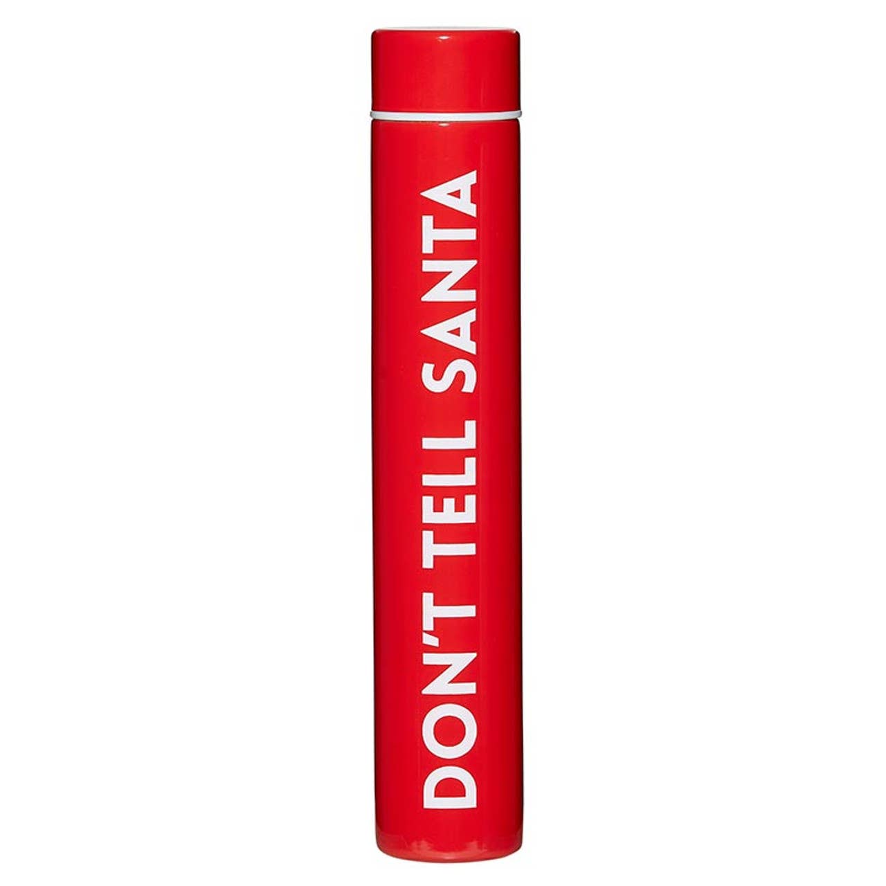 Flask Bottle - Don't Tell Santa