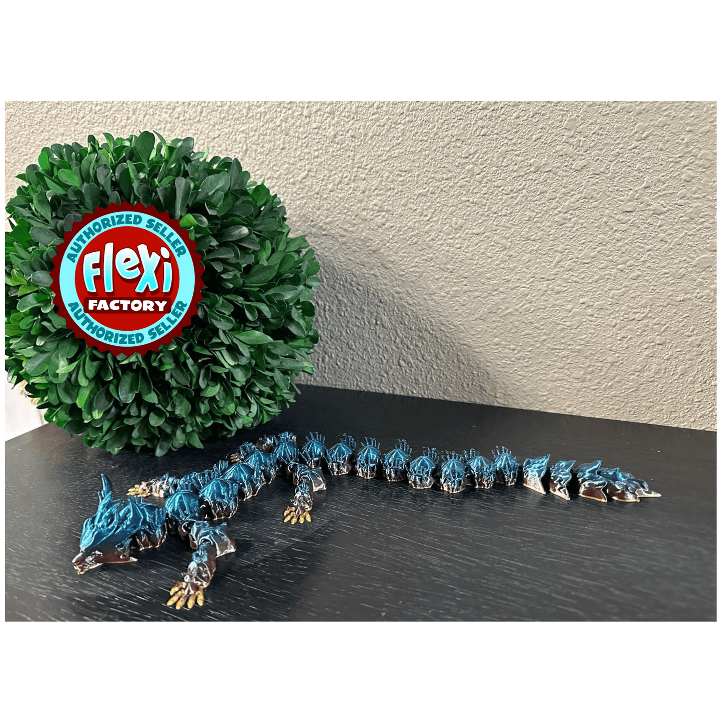 Flexi Dragon 3D Printed