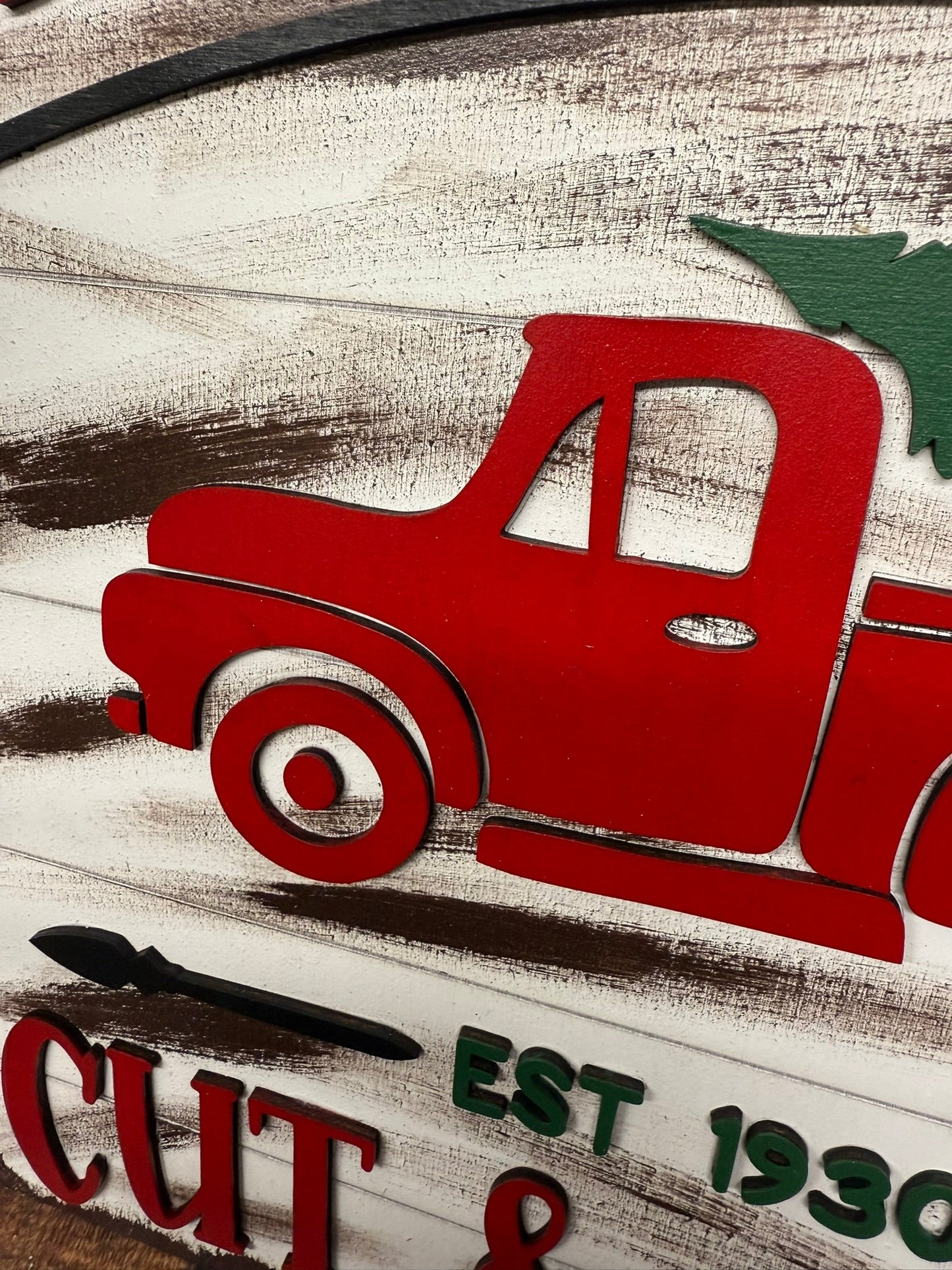 Fresh Cut Christmas Tree Truck - Nifty Decor & More