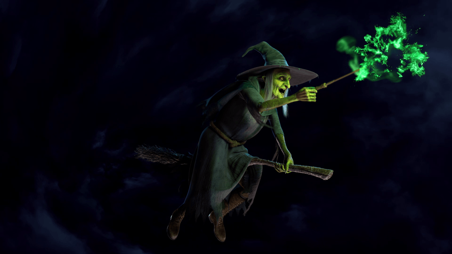 Frightful Flights Scene