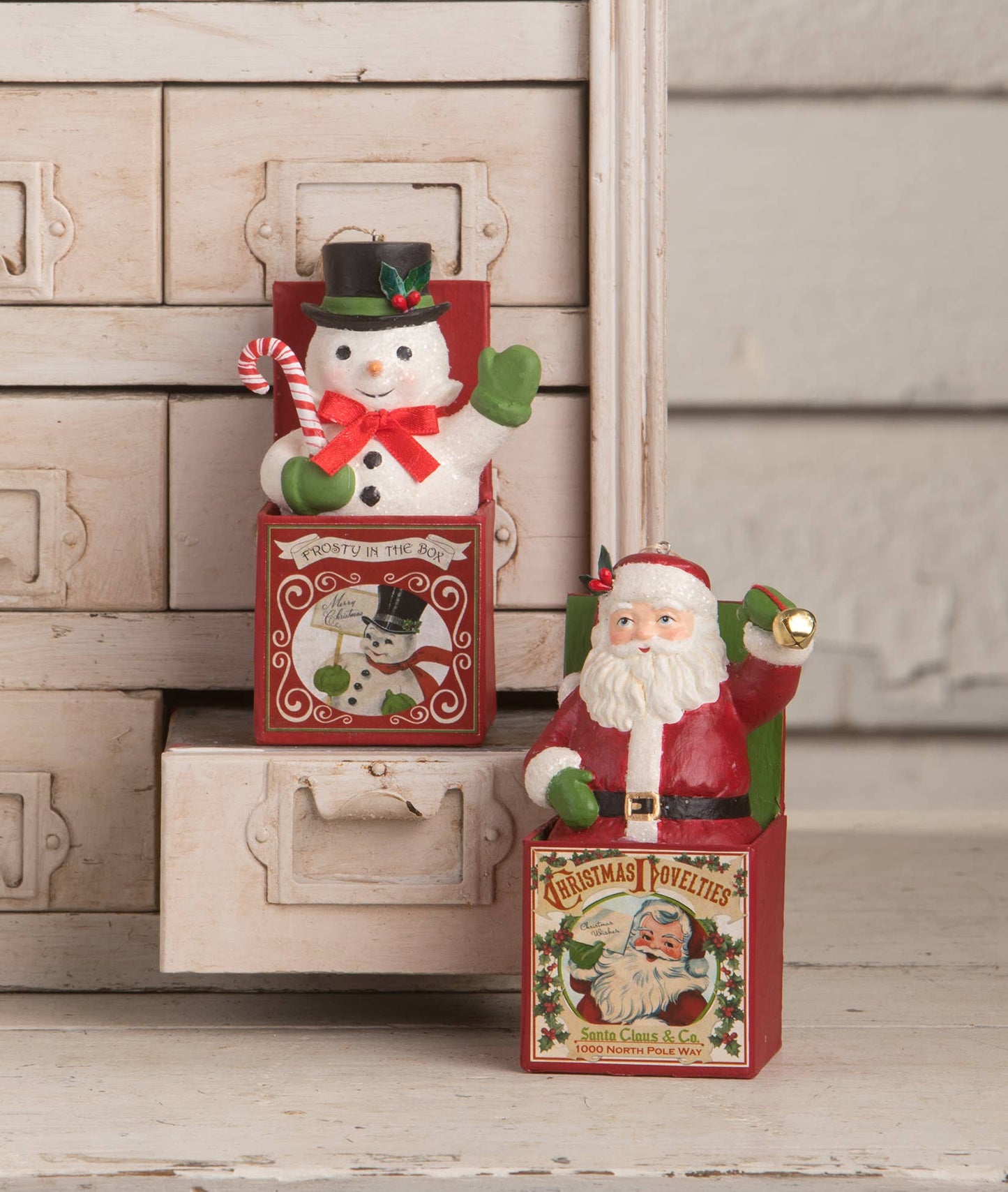 Frosty in the Box Ornament - Nifty Decor & More