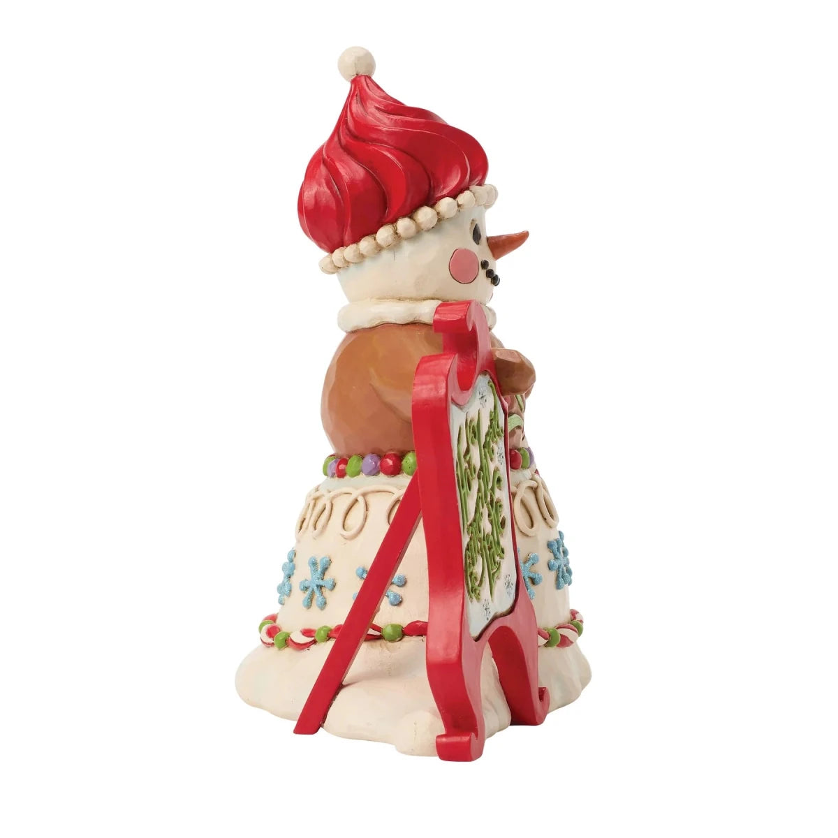 Gingerbread Snowman Sign Fig - Nifty Decor & More