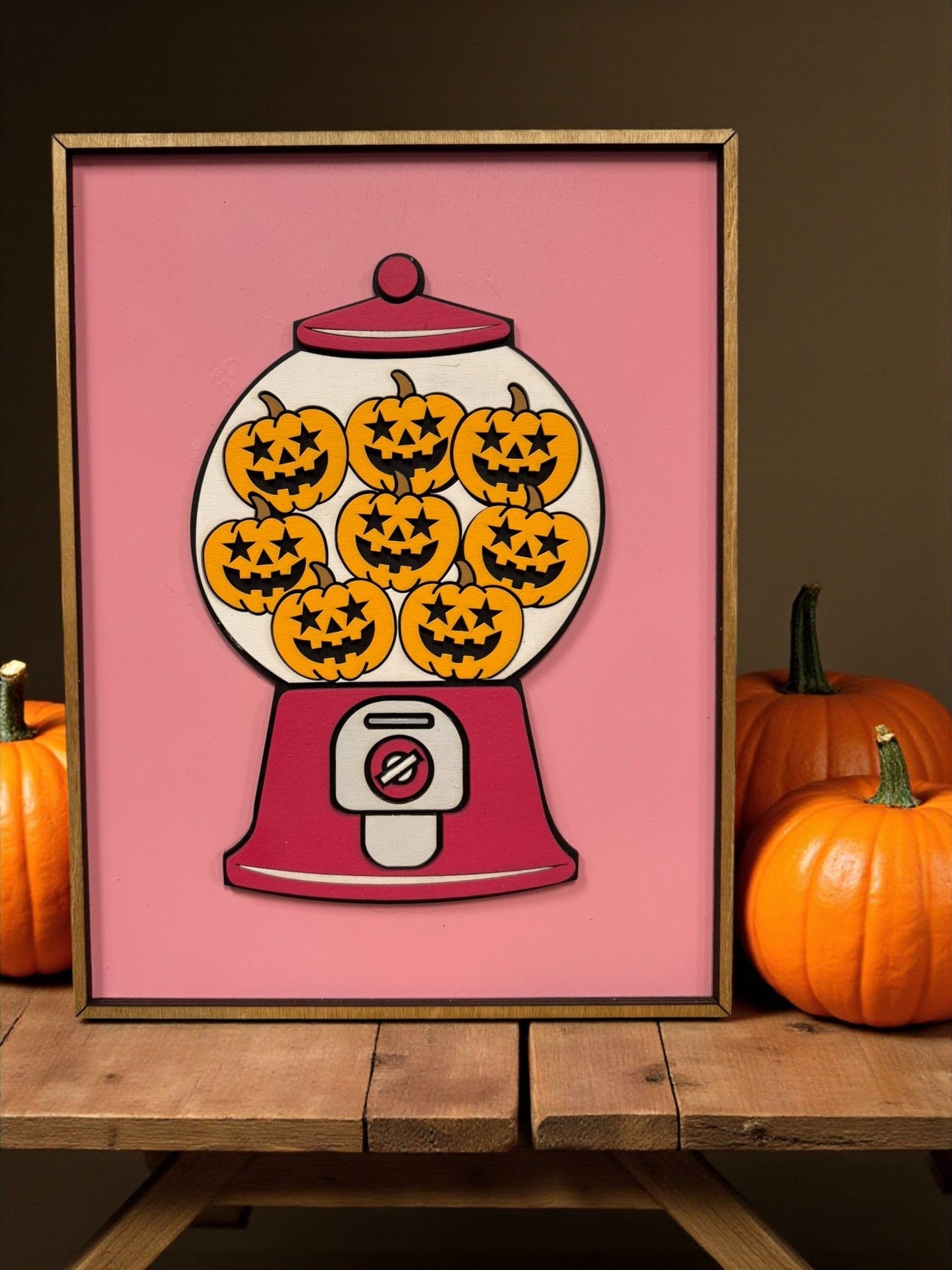 Girly Ghoul Halloween Wall Decor, Cute Spooky Home Accent for Festive Fall Decor, Perfect Halloween Decor