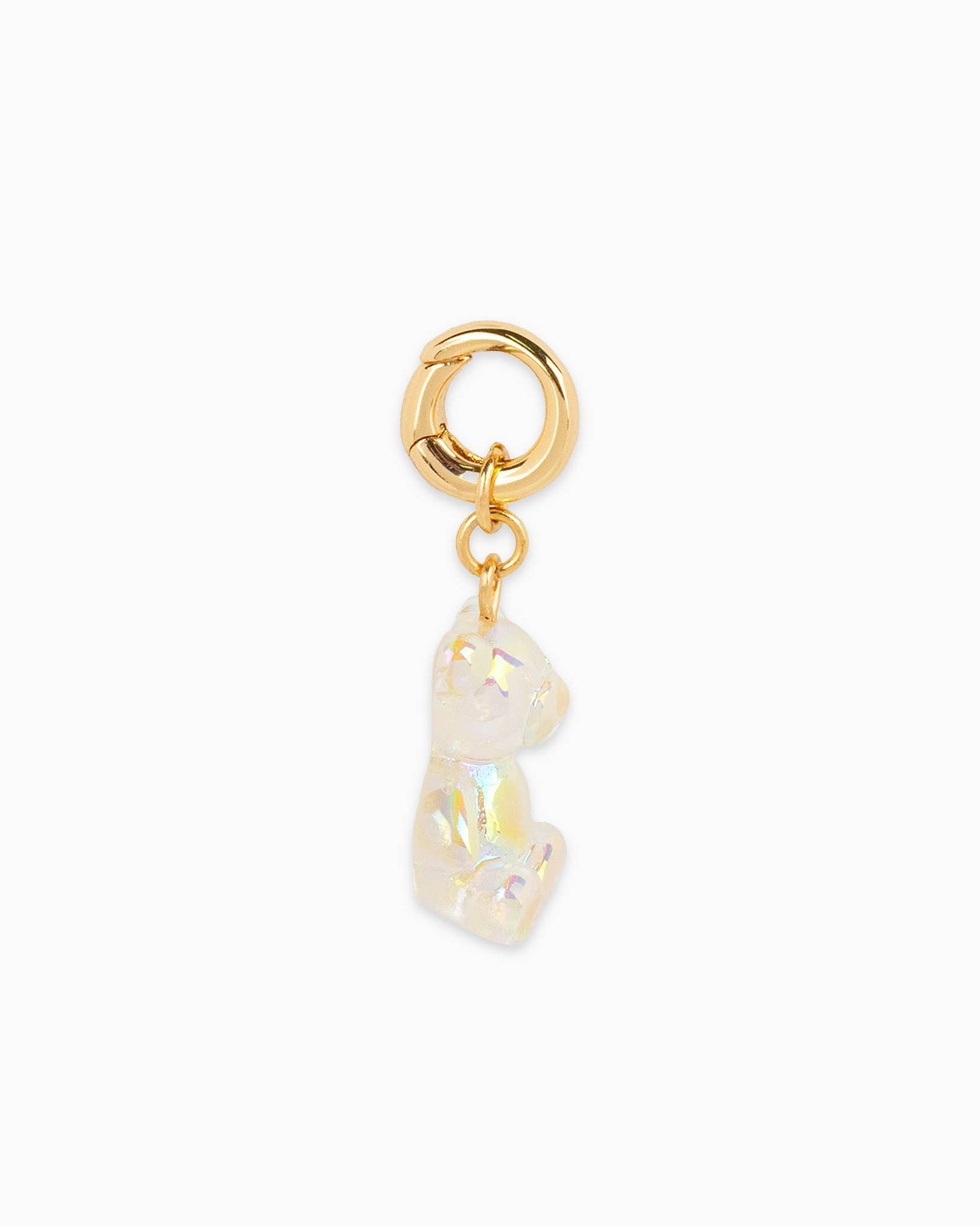 Gummy Bear Jewelry Charm in Transparent Resin, Adorable Playful Accessory for Jewelry DIY, Fun Gift Idea for Kids and Young Adults - Nifty Decor & More