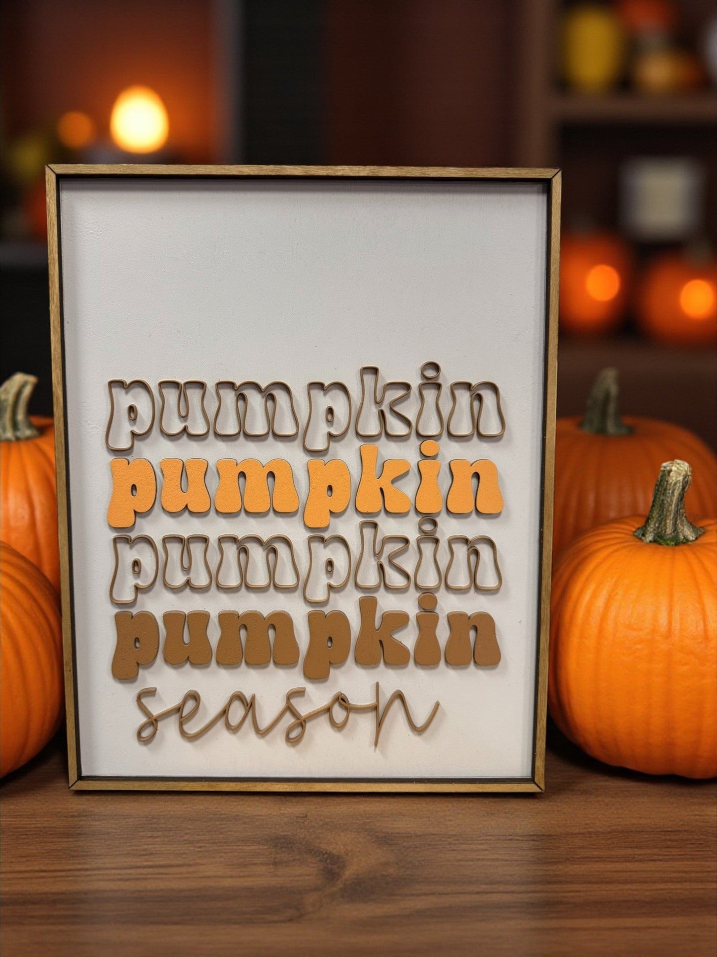 Halloween Home Wall Decor, Pink Pumpkins & Colorful Bats, Spooky Chic Boos Decoration for Fall Season Halloween Decor Pumpkin Season