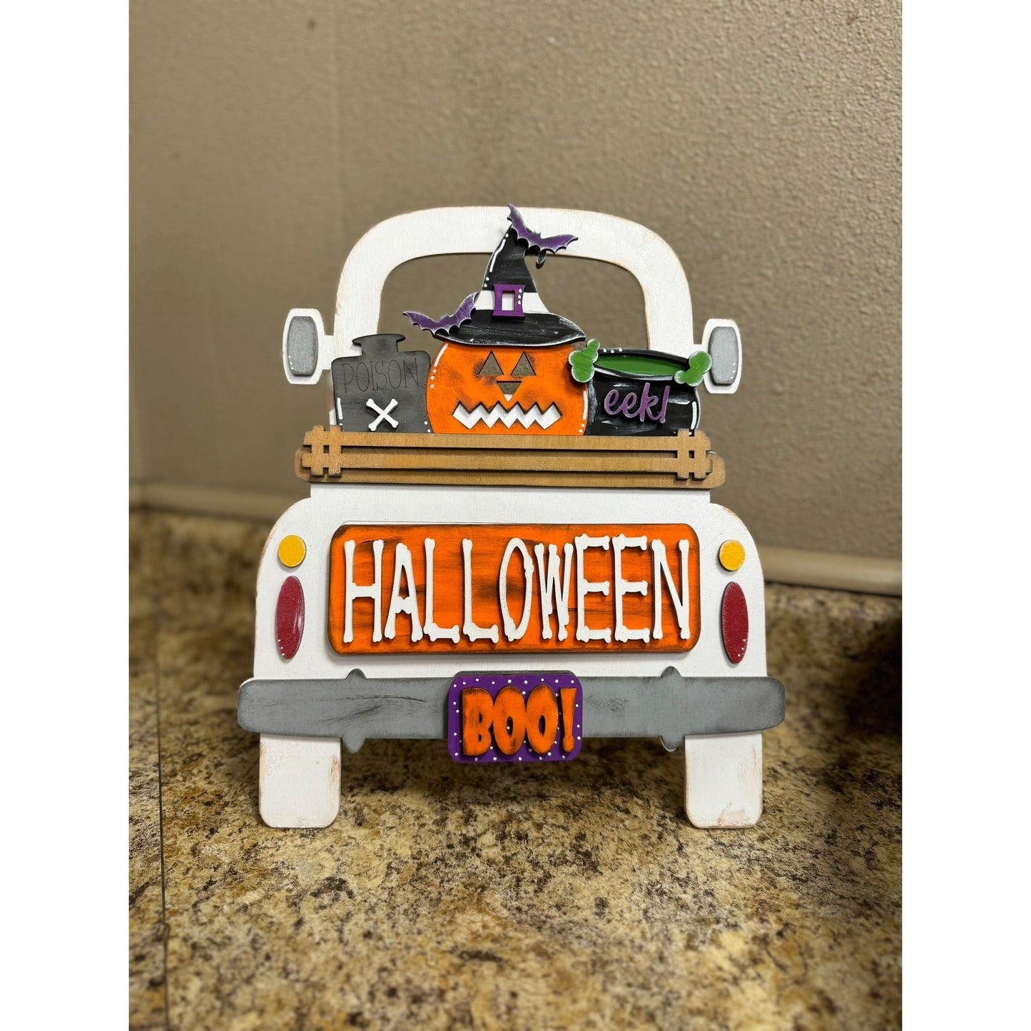 Halloween Pumpkin Truck - Nifty Decor & More
