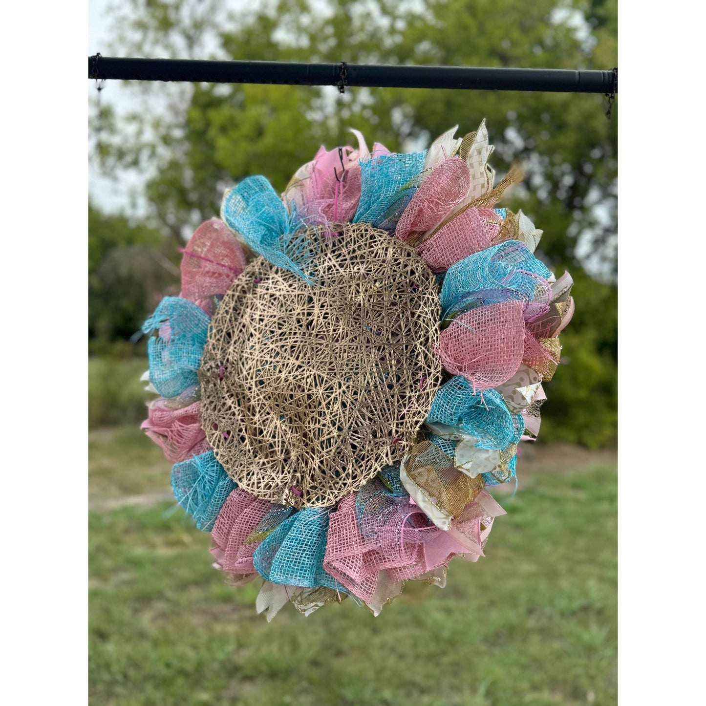 Halloween Skull Wreath