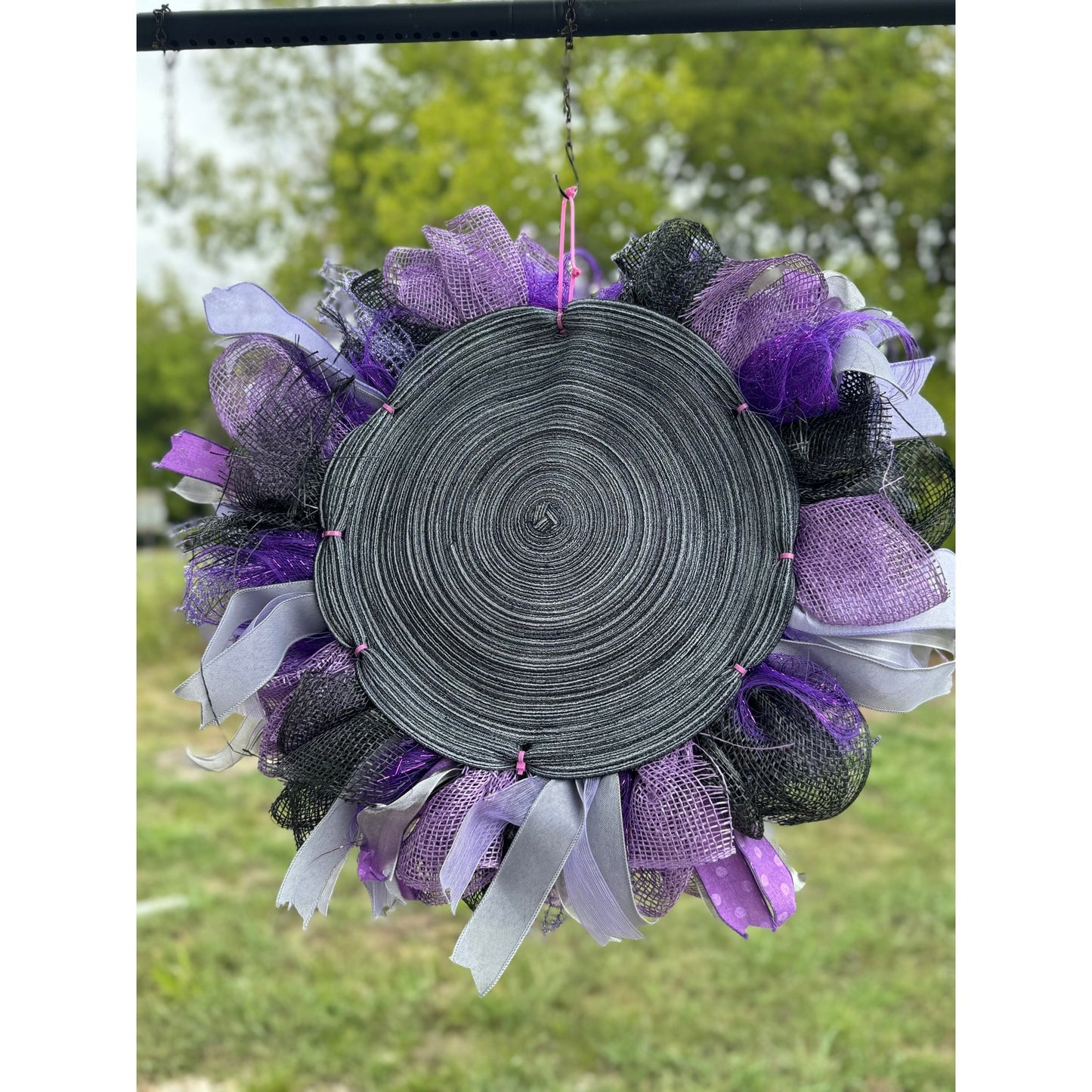 Halloween Skull Wreath