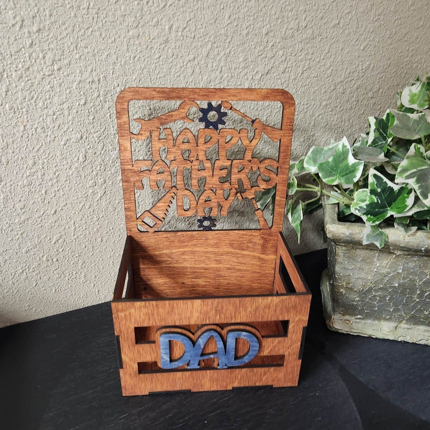 Happy Father's Day Holder Box