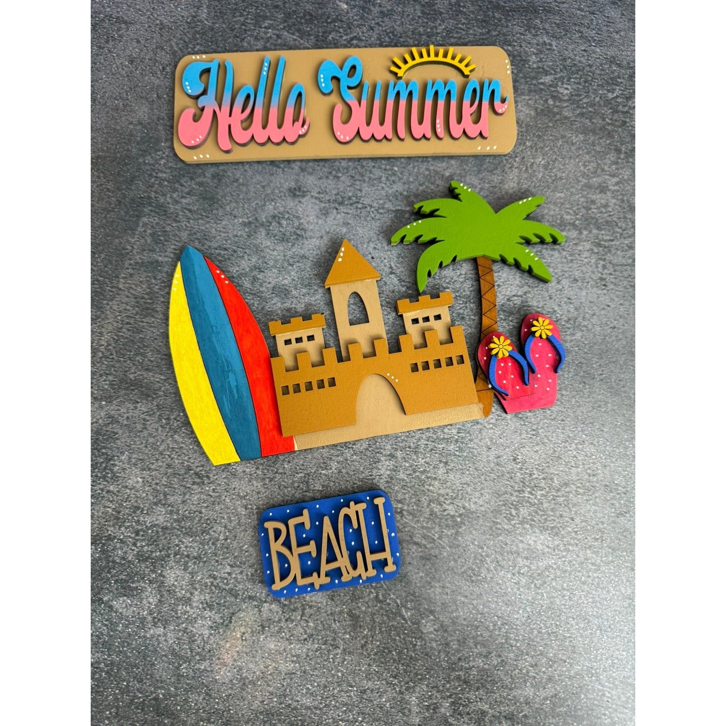 Hello Summer Truck Interchangeable Add On Add-on only