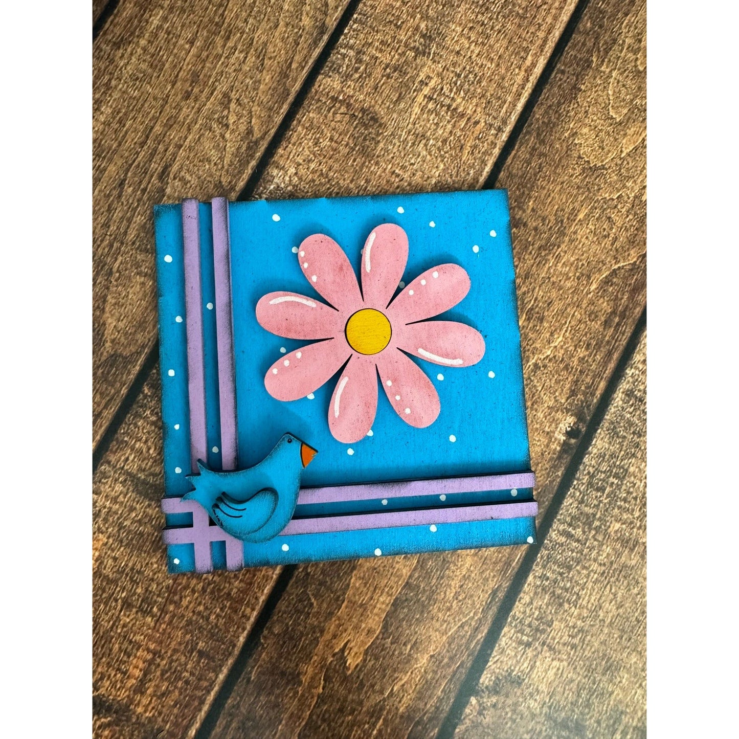 Hello Sunshine Leaning Sandwich Board Tiles - Set 4 PC Interchangeable Leaning Sandwich Boards