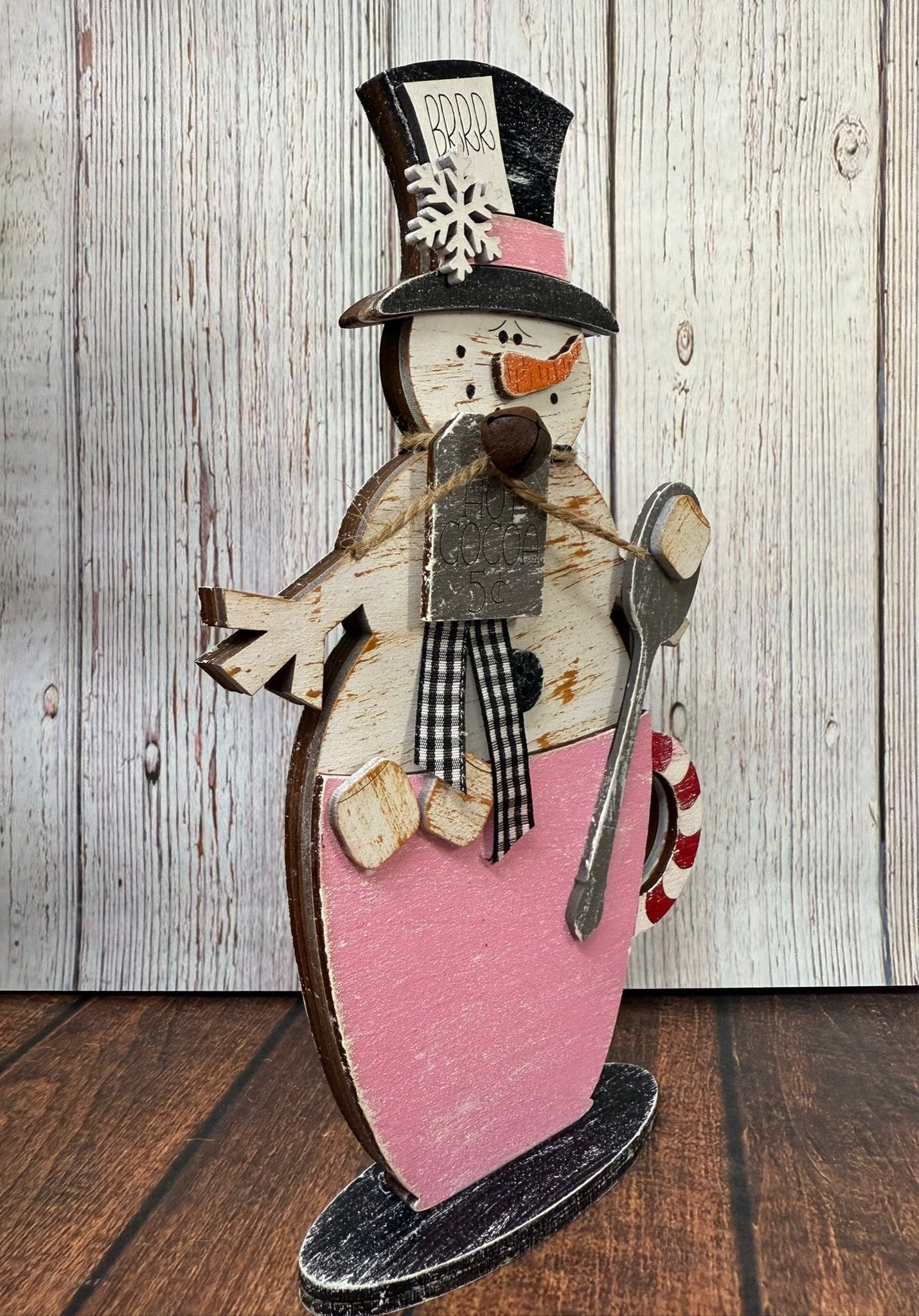 Hot Cocoa Snowman - Nifty Decor & More