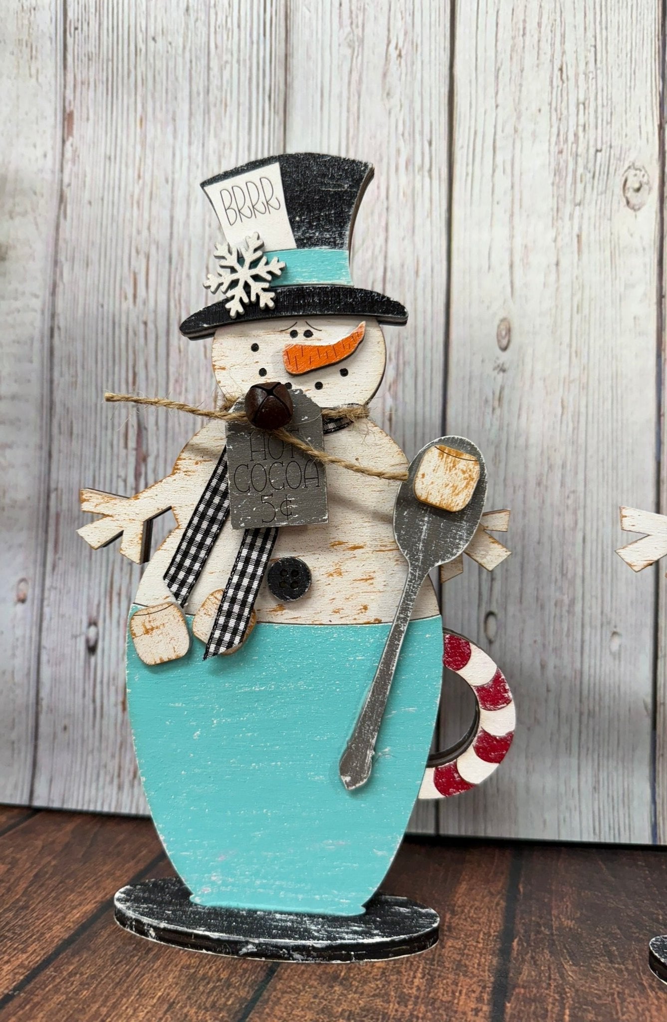 Hot Cocoa Snowman - Nifty Decor & More