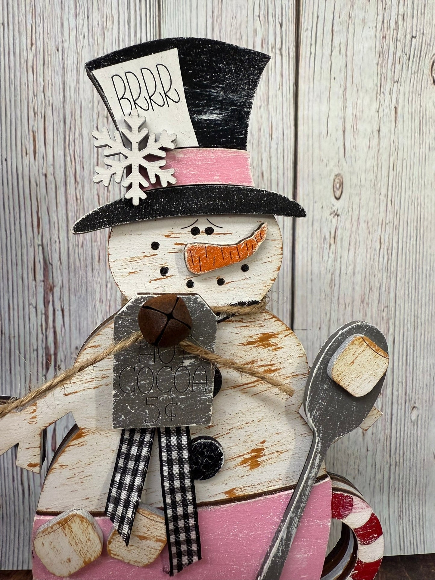 Hot Cocoa Snowman - Nifty Decor & More