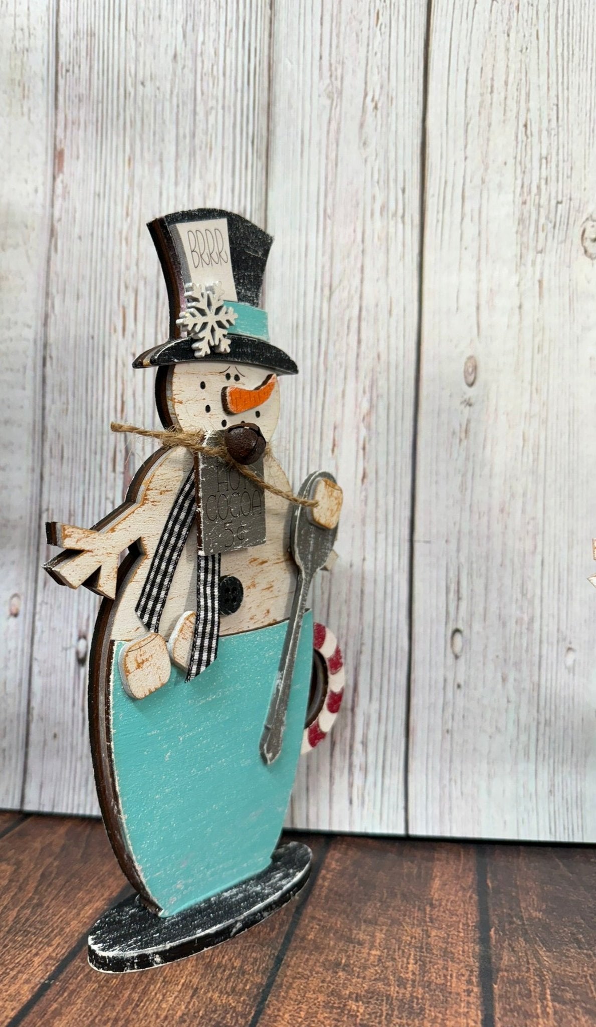 Hot Cocoa Snowman - Nifty Decor & More
