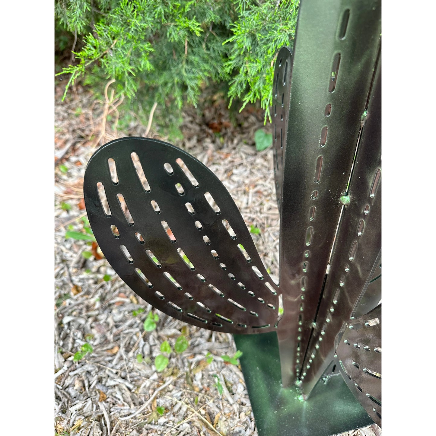 Cactus Metal Outdoor Decor Yard Art