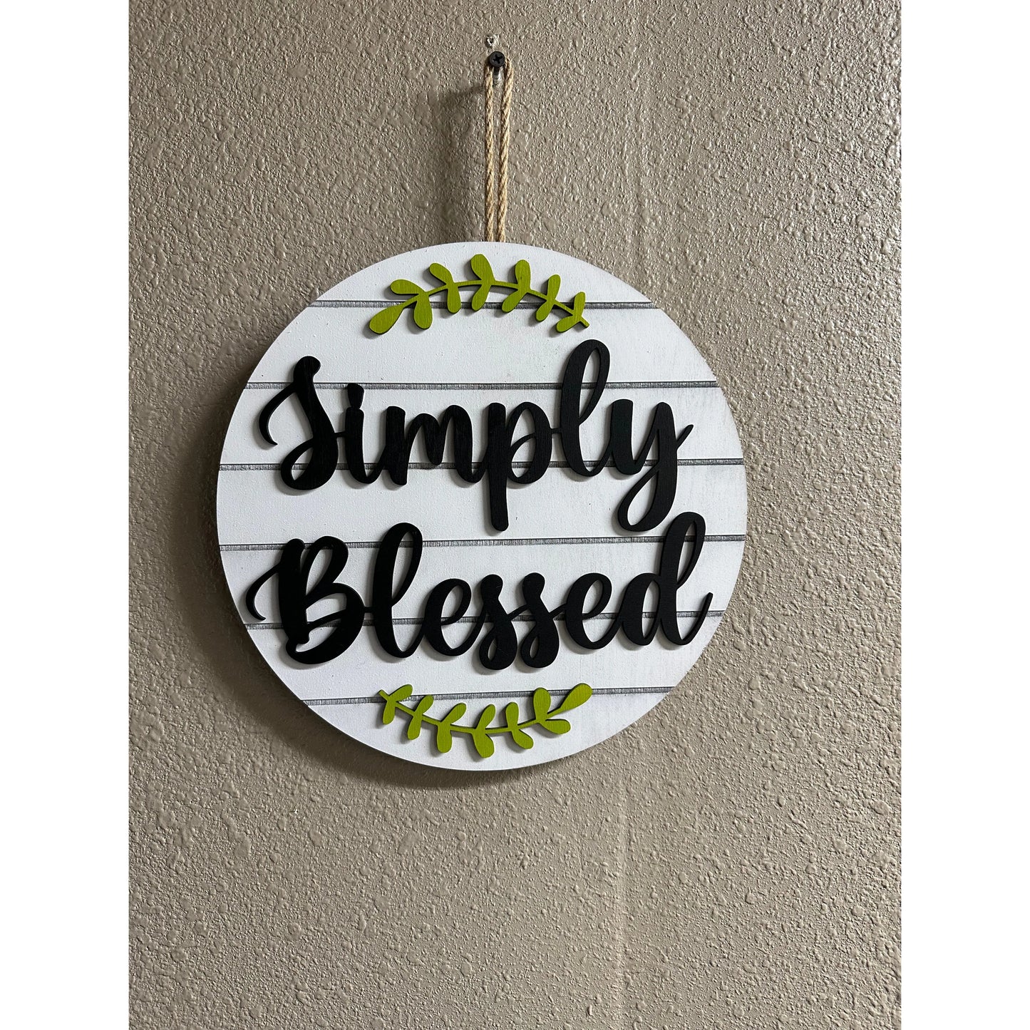 Simply Blessed Wall Decor