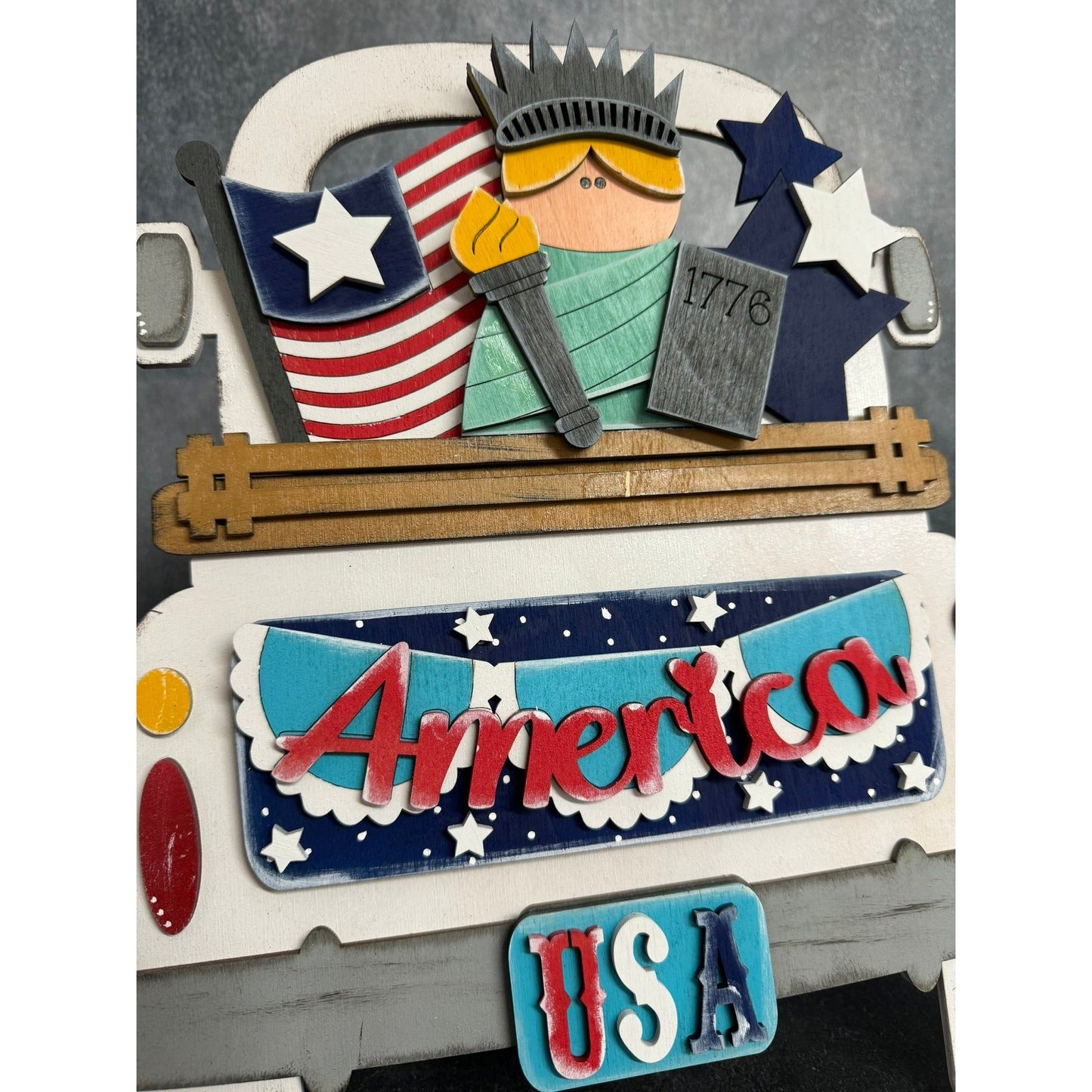 Lady Liberty Truck Interchangeable Add On Add-on only