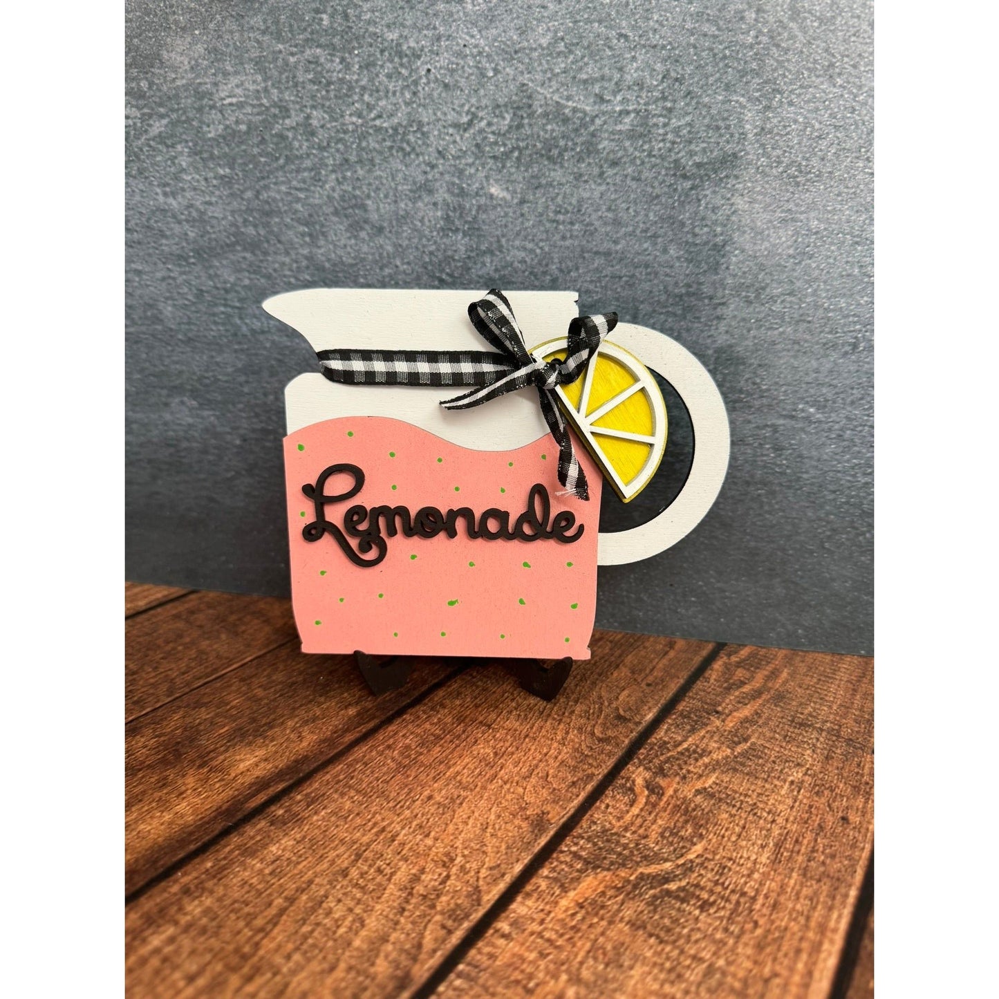 Lemonade Tiered Tray Summer Tiered Tray