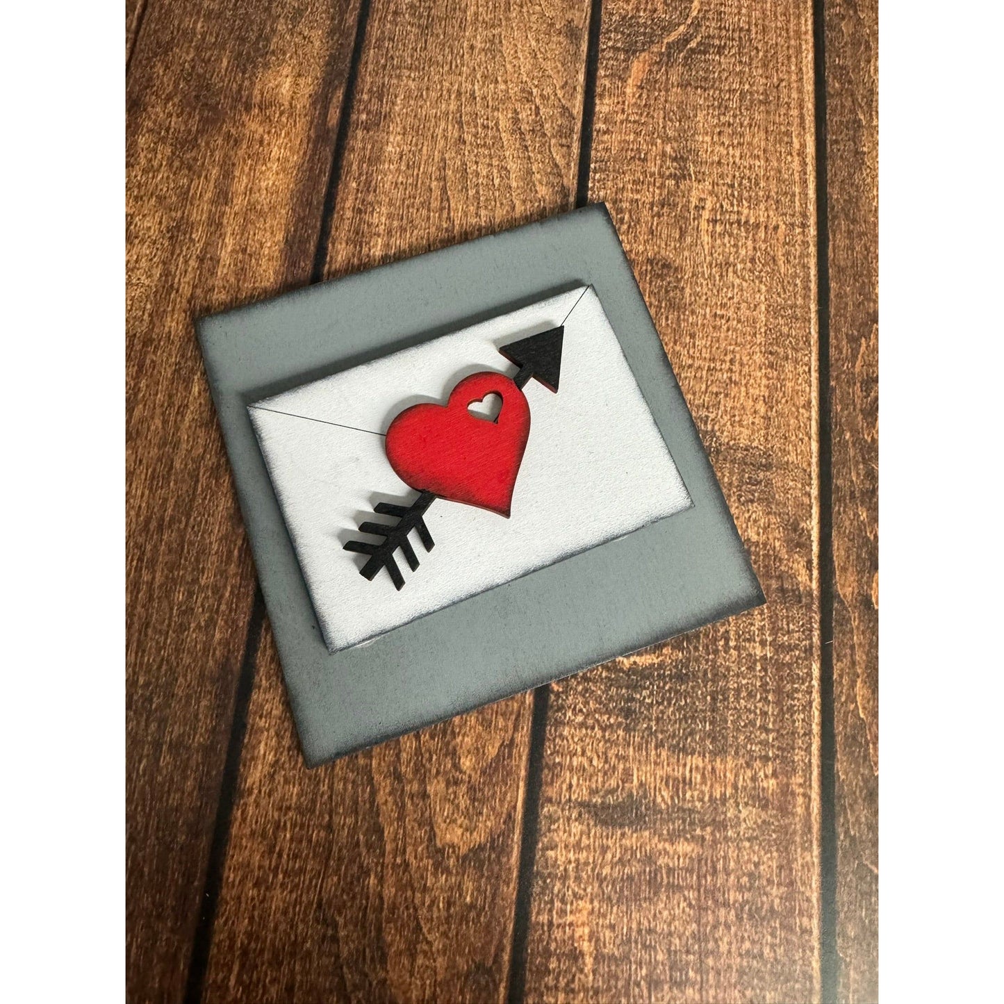 Love Bug Leaning Sandwich Board Tiles - Set 4 PC Interchangeable Add On