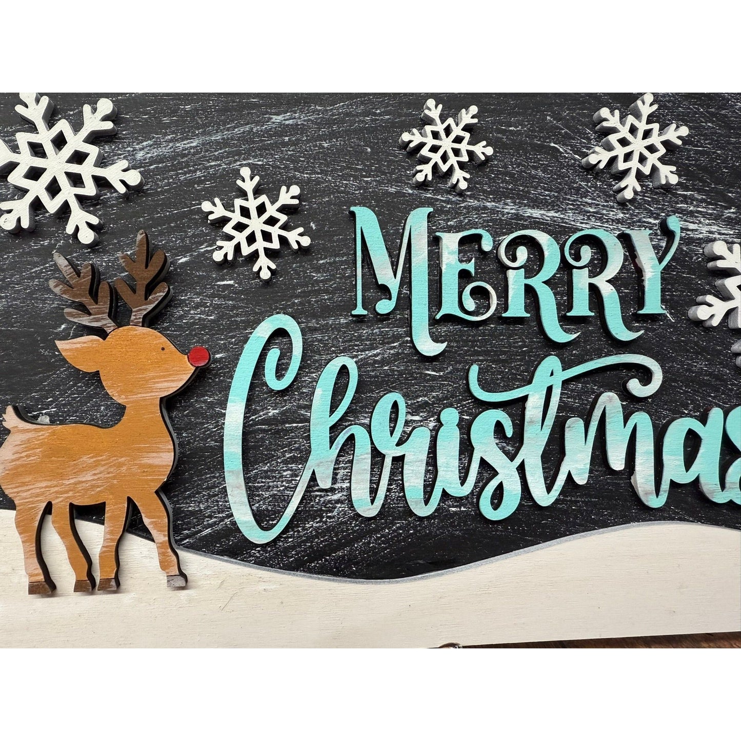 Merry Christmas Sign - Nifty Decor & More